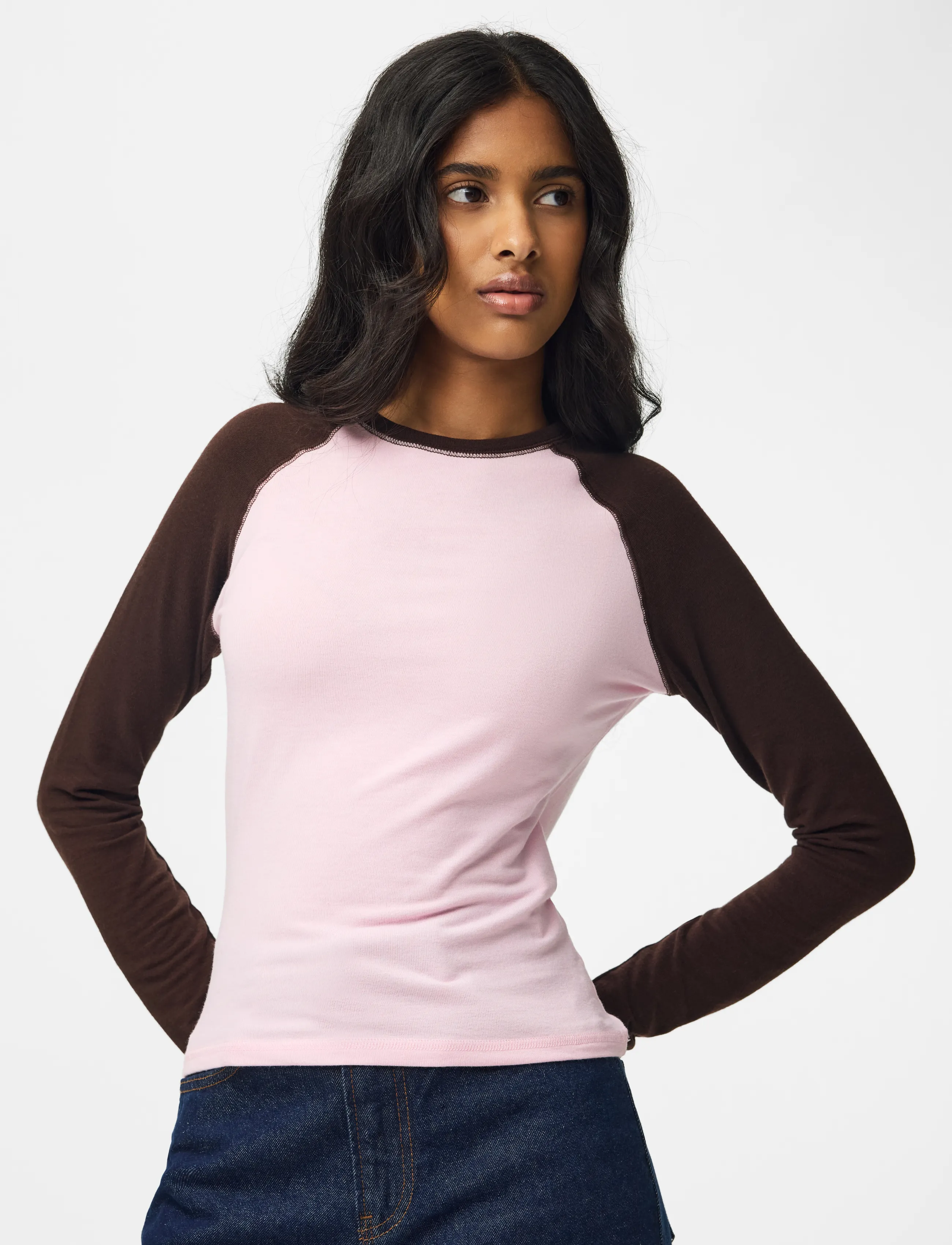 PIECES Pcannalina Ls O-Neck Top Jrs D2D långärmade t-shirt dam – bild 5
