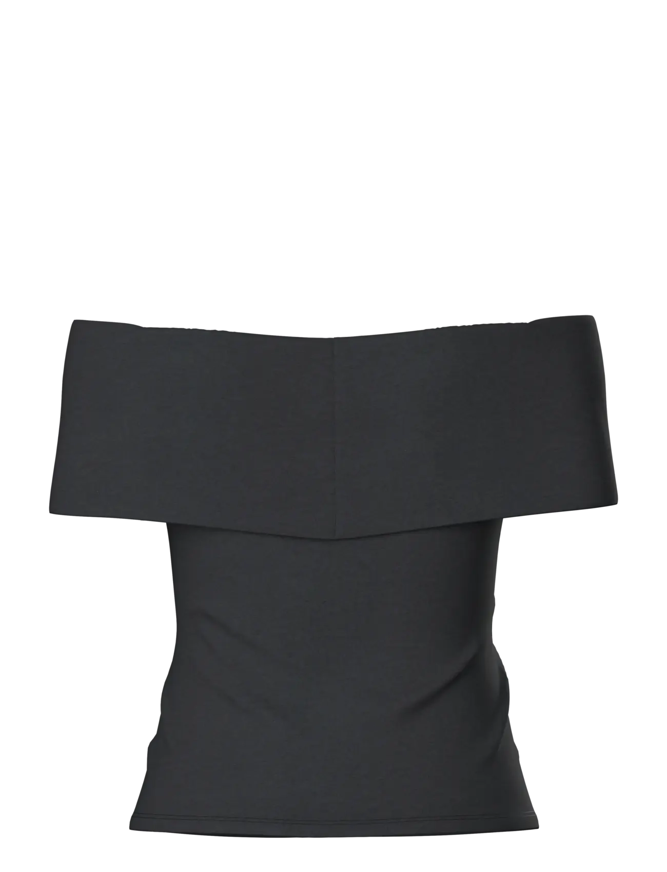 Pieces - PCGEORGINA OFF SHOULDER TOP JRS D2D - black - 2