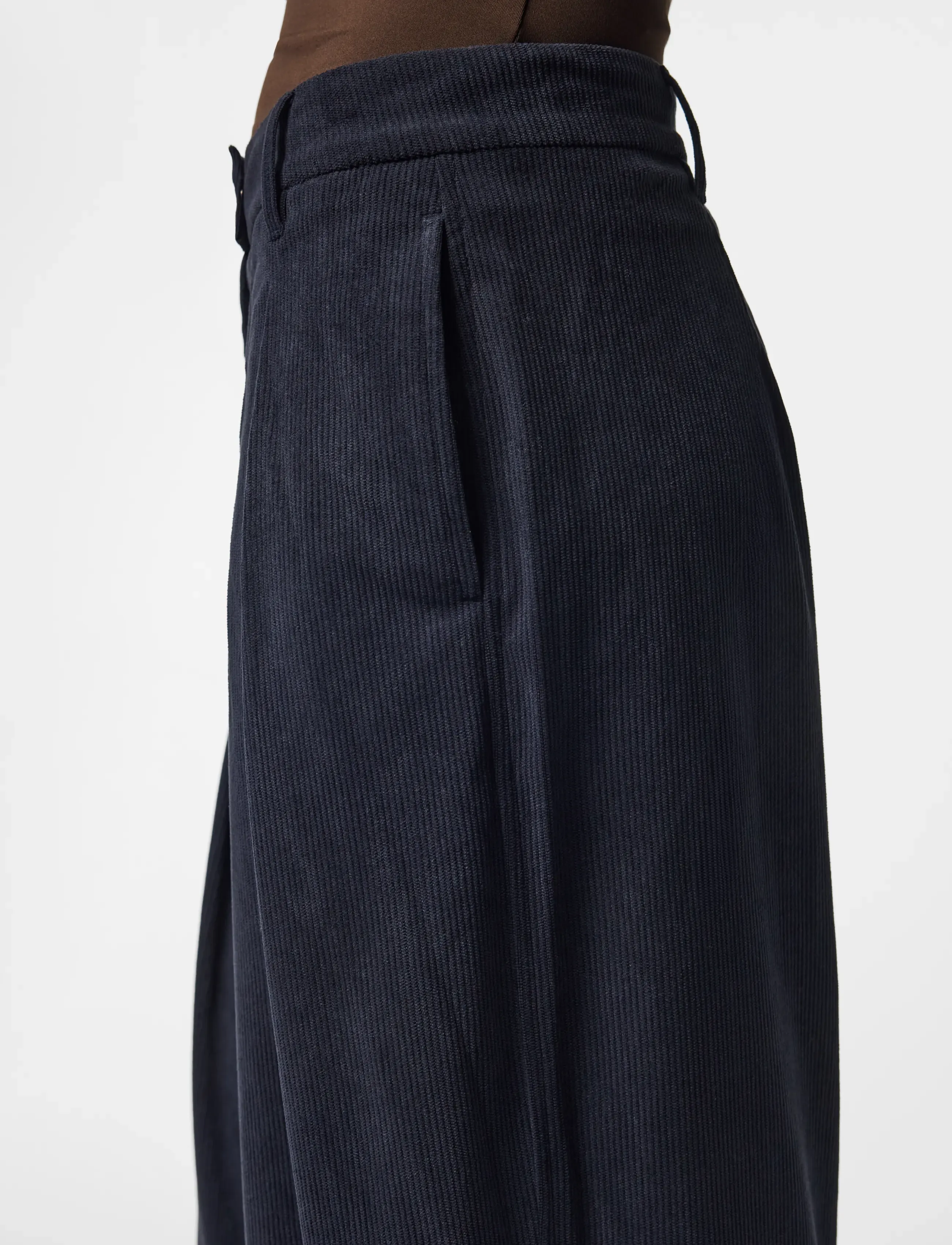 PIECES Pcabba Barrel Corduroy Pants D2D byxor dam – bild 6
