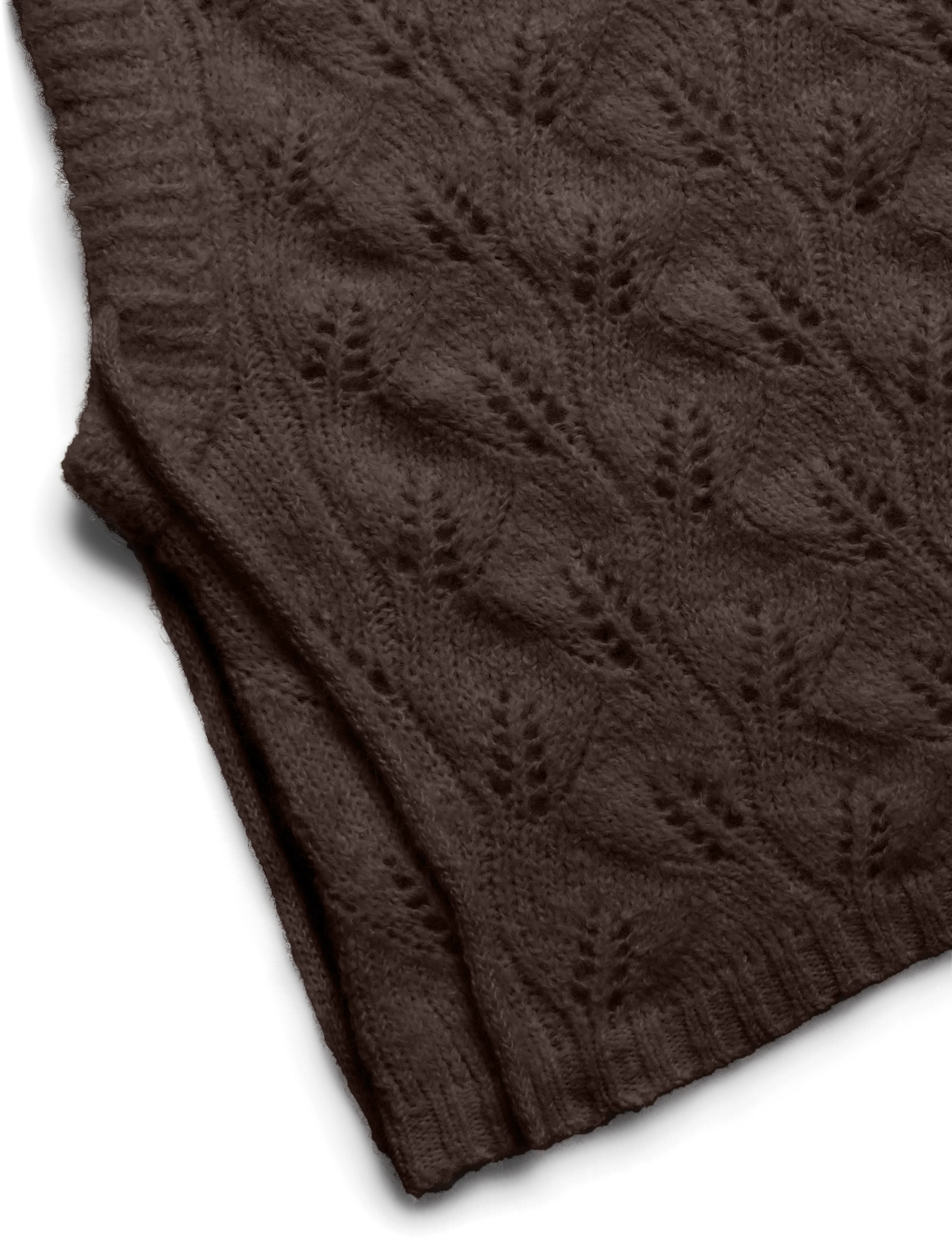 Pieces - PCNAMBI POINTELLE BALACLAVA NOOS BC - balaclava - hot fudge - 5