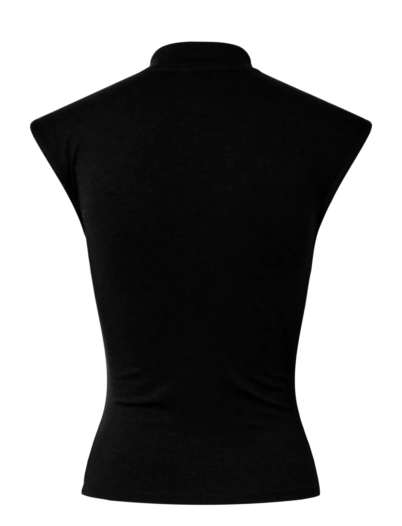 Pieces - PCJASMIN SS BUTTON DETAIL TOP JRS D2D - black - 2