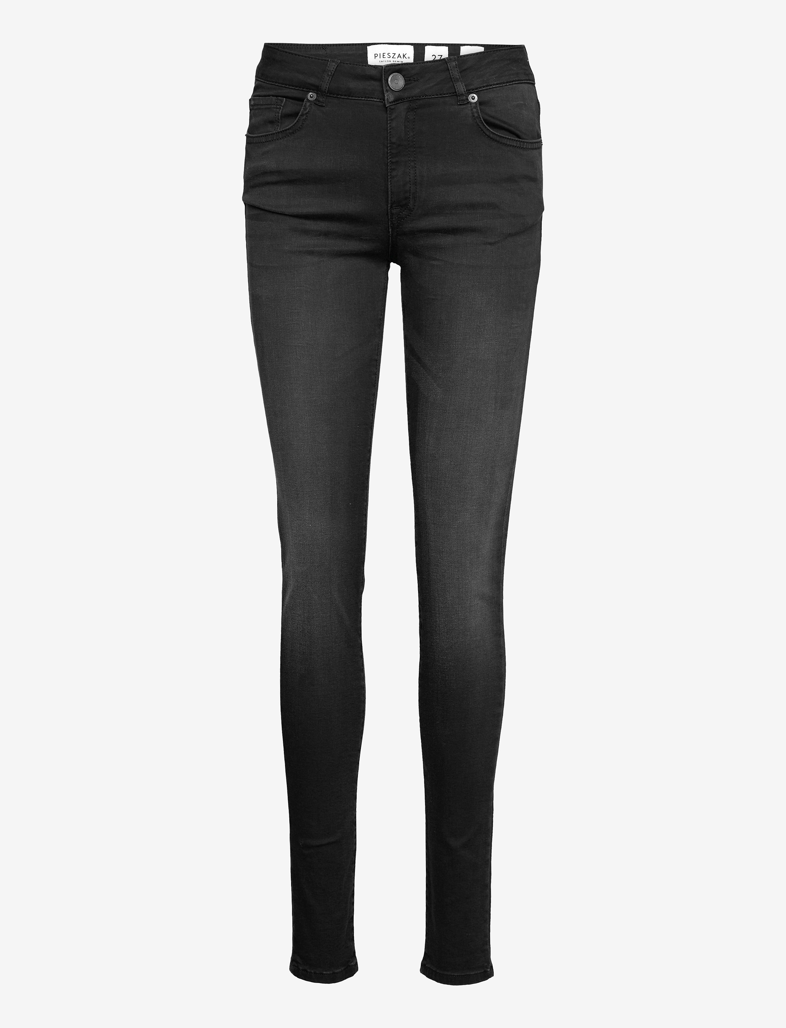 Pieszak Diva Skinny Vip Used Black, Kvinder, Skinny Jeans, Sort, Str: 24/32"