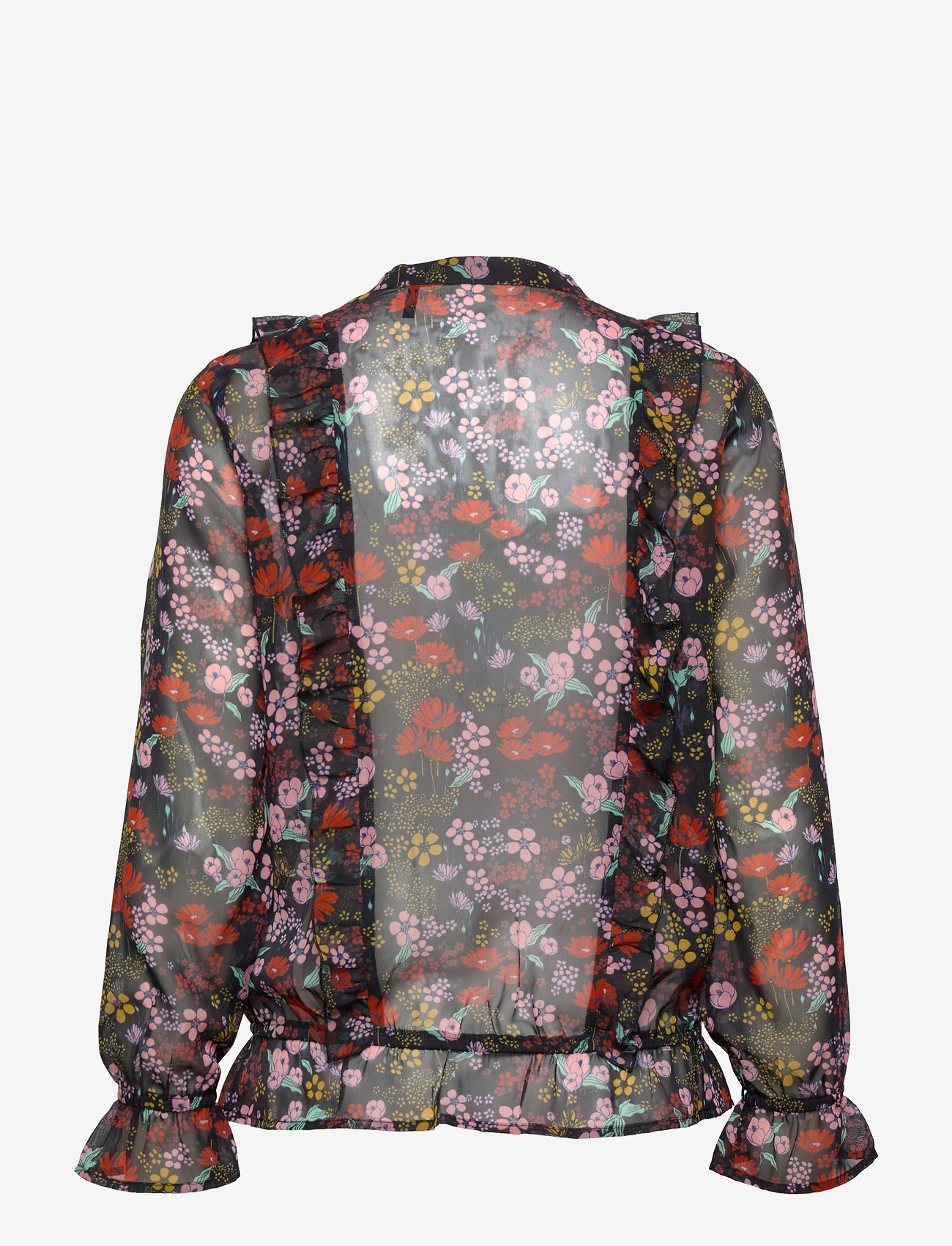 Pieszak - Lina frill blouse - langärmlige blusen - print - 1