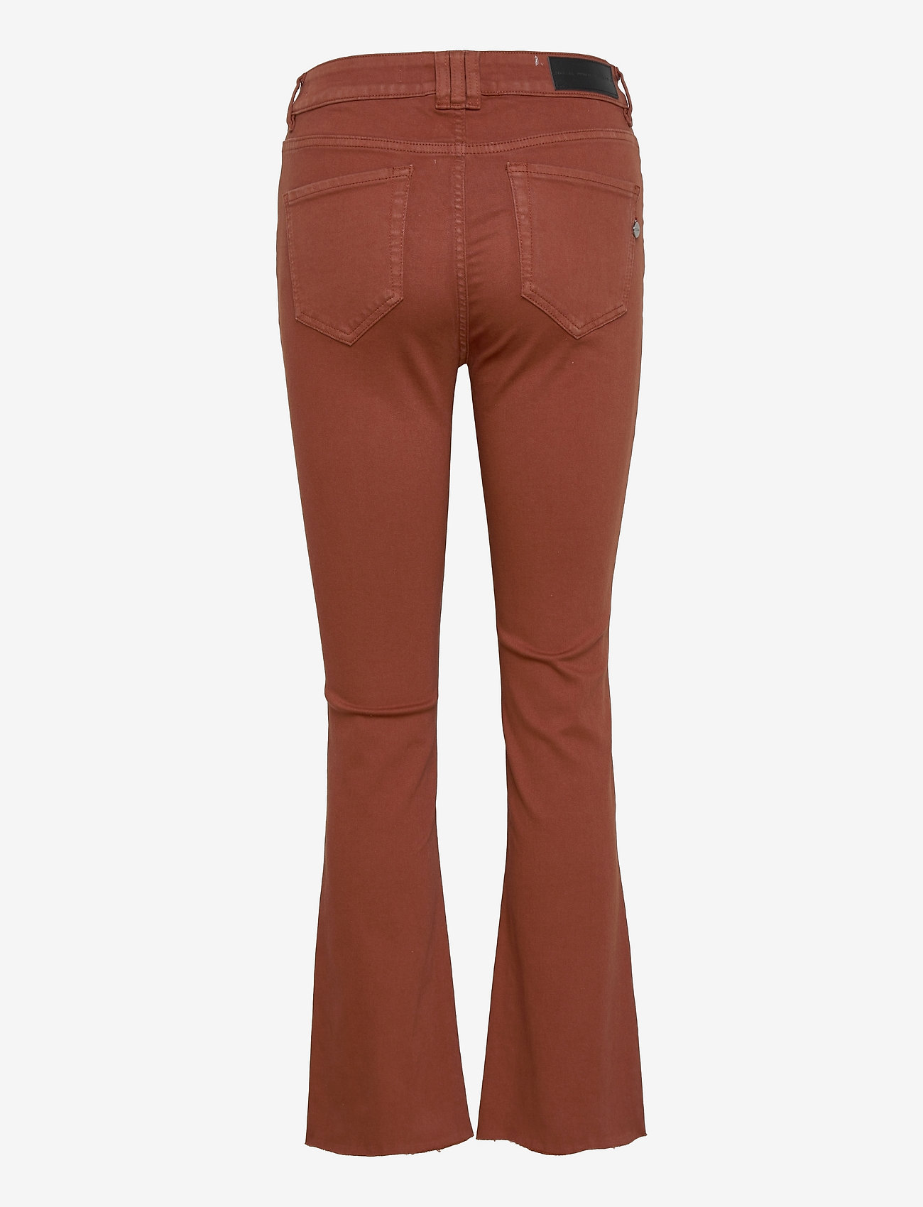 Pieszak - Jelena kick flare color - džinsa bikses ar platām starām - brown - 1
