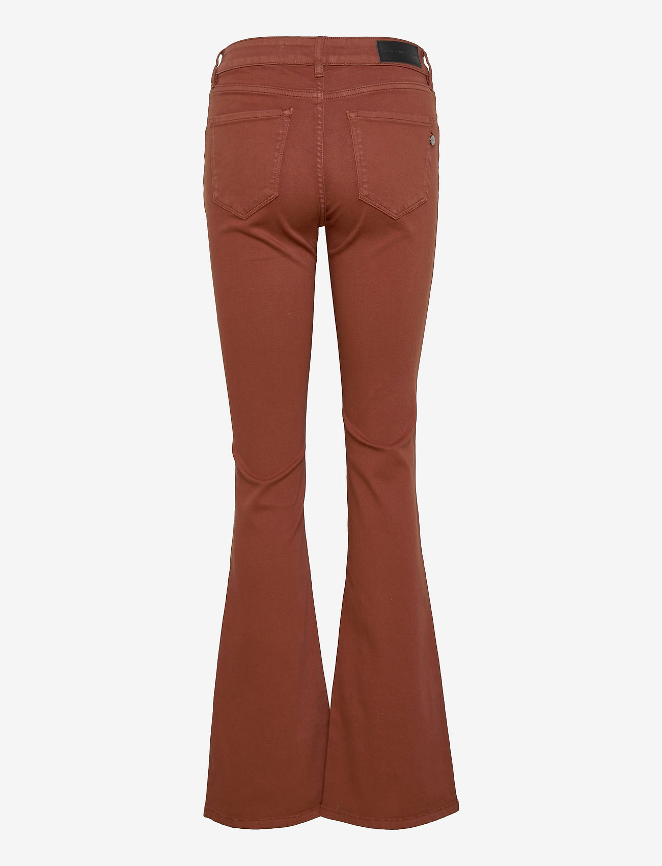 Pieszak - Marija flare jeans Col. - nuo kelių platėjantys džinsai - brown - 1