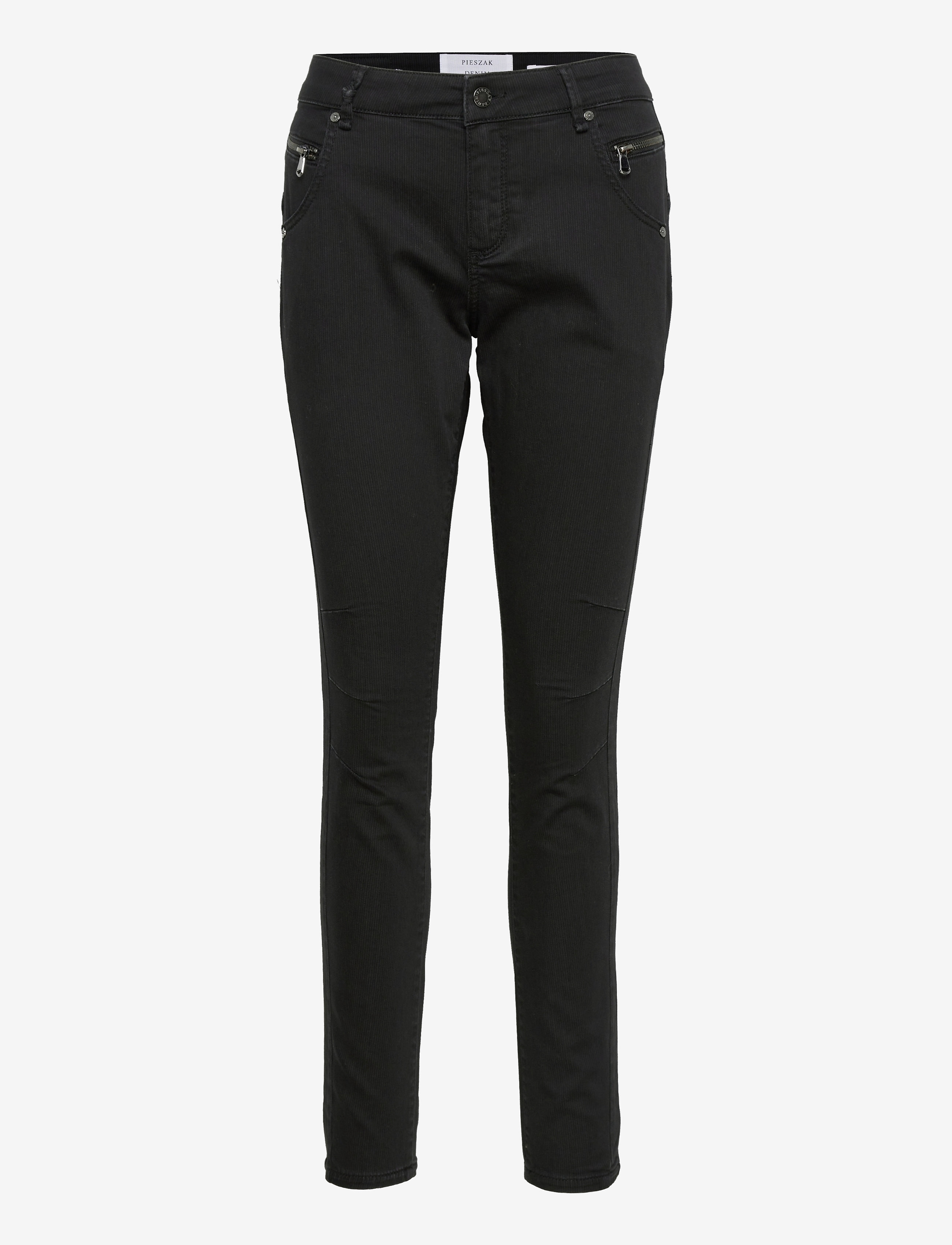 Pieszak New Barbara Wash Black Striped - Bukser - BLACK / black