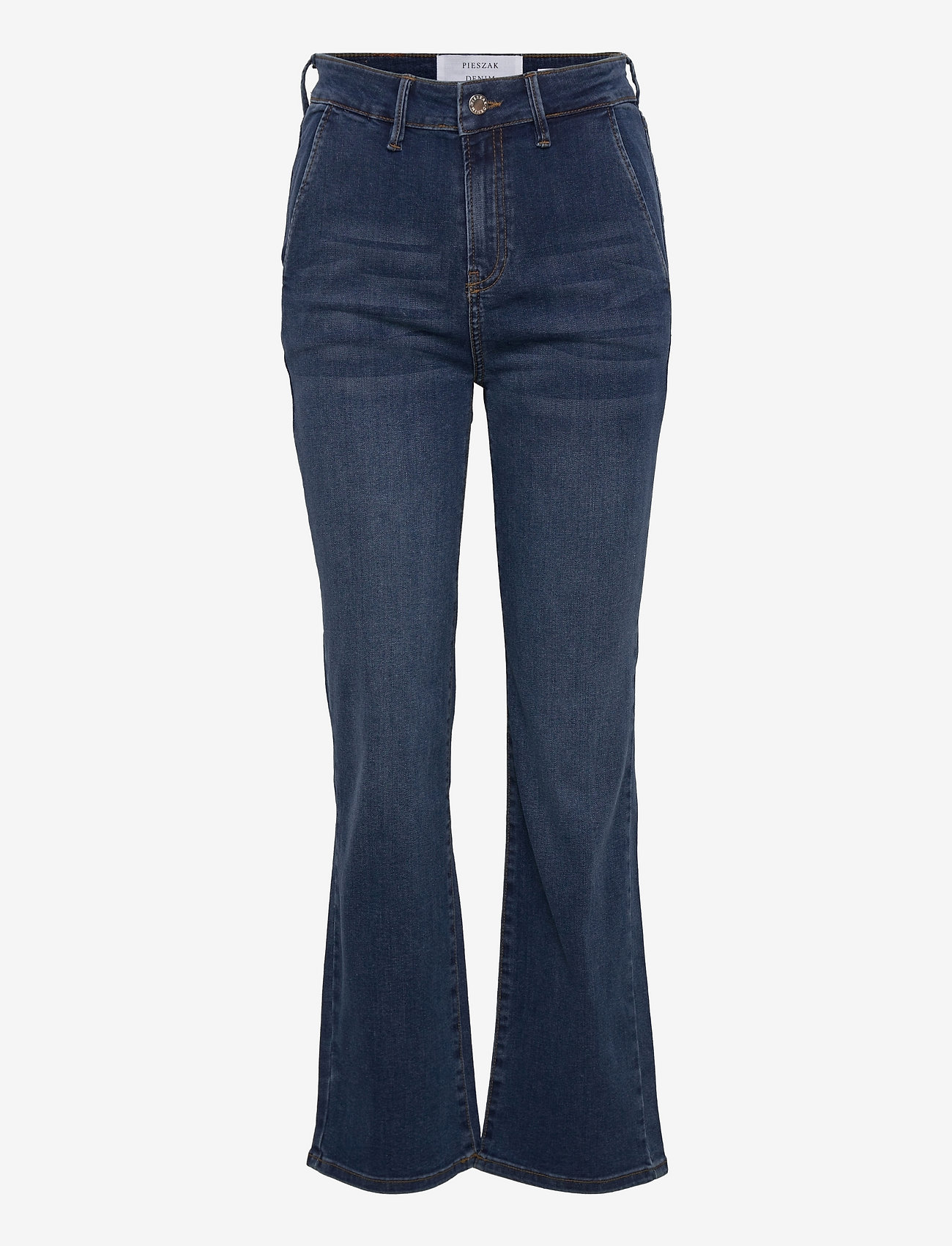 Pieszak - Jenora french jeans wash Malcesine - džinsa bikses ar zvanveida starām - denim blue - 0