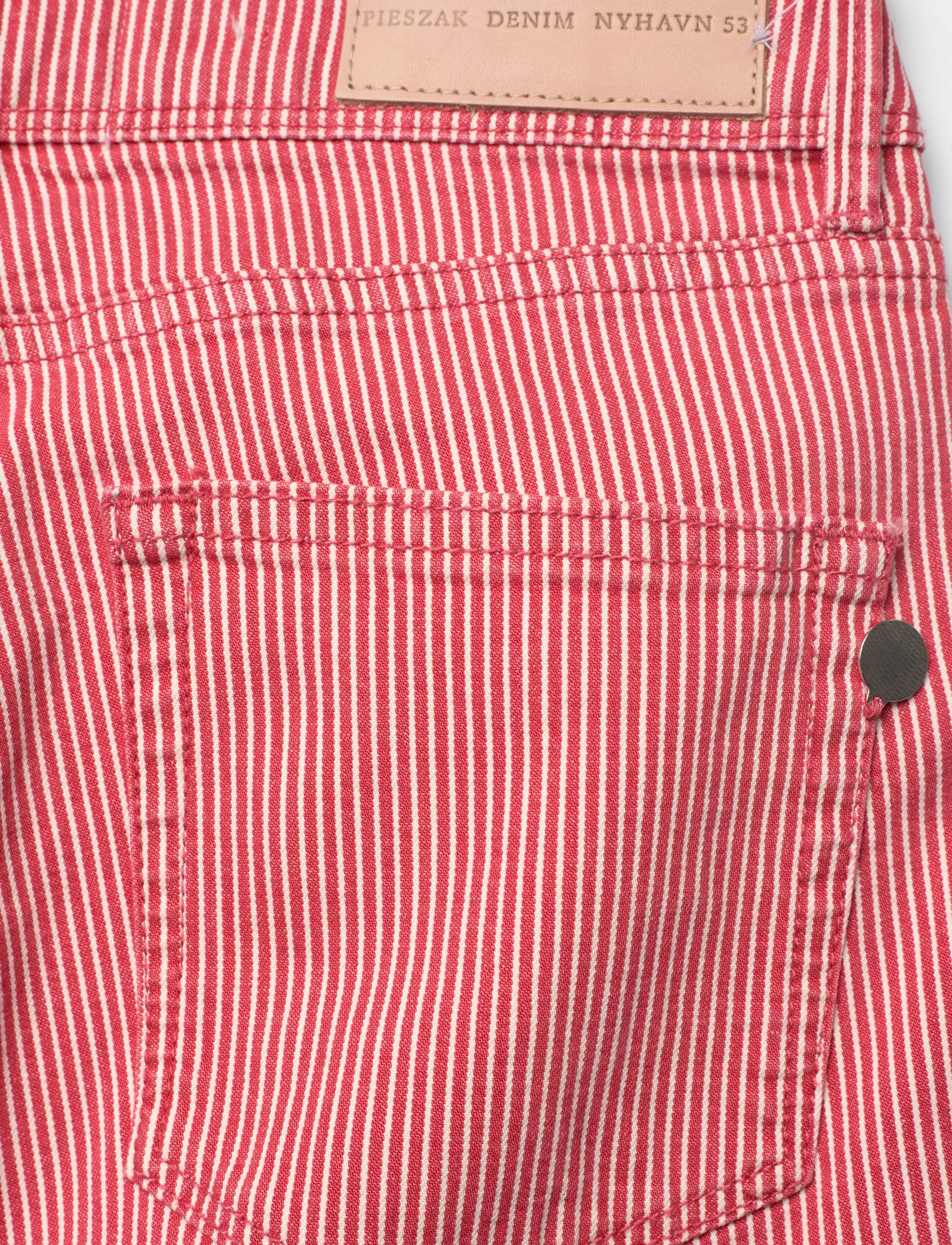 Pieszak - PD-Poline Jeans French Striped - skinny jeans - red - 4