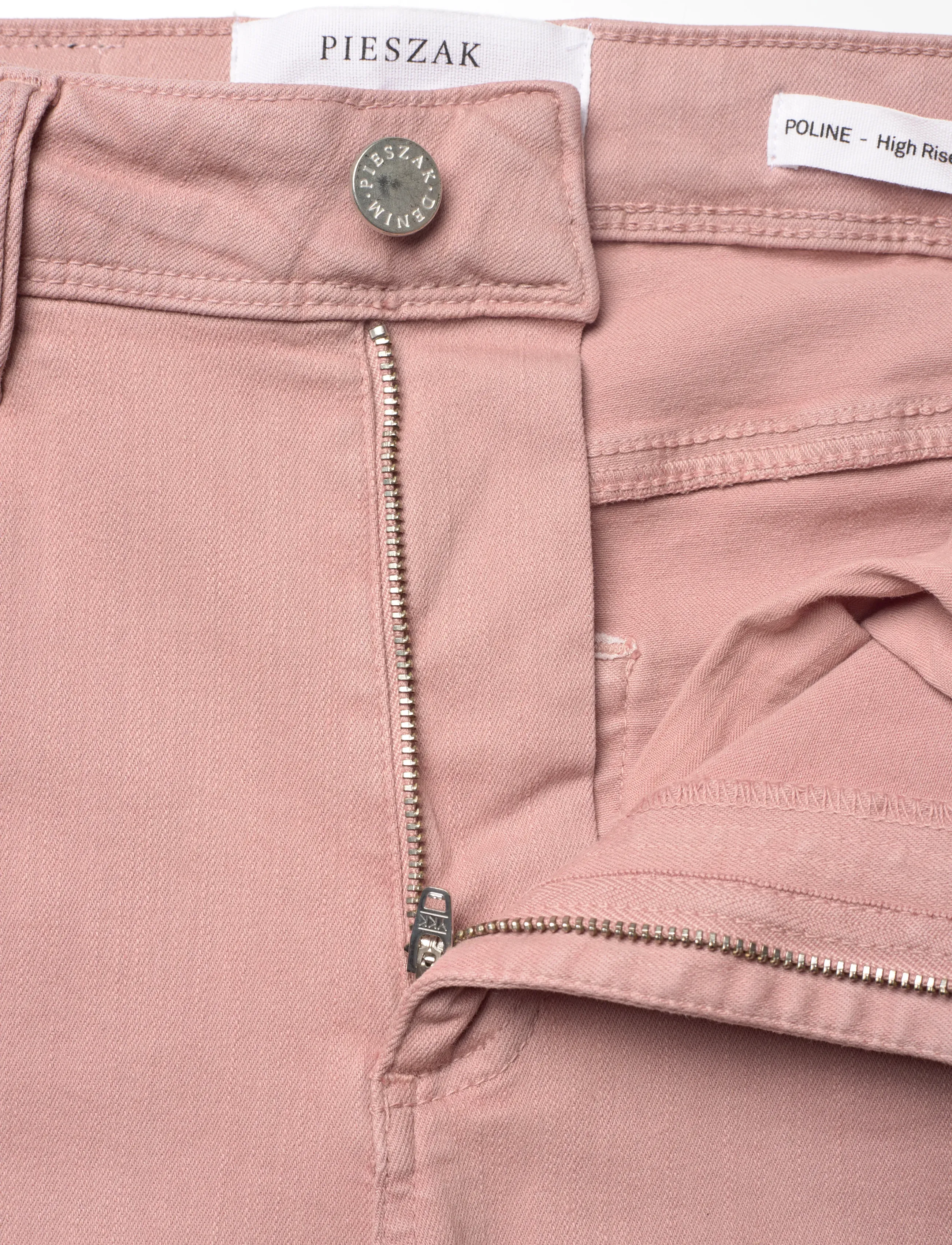 Pieszak - PD-Poline Jeans Herritage Color - dżinsy skinny fit - mauve - 3