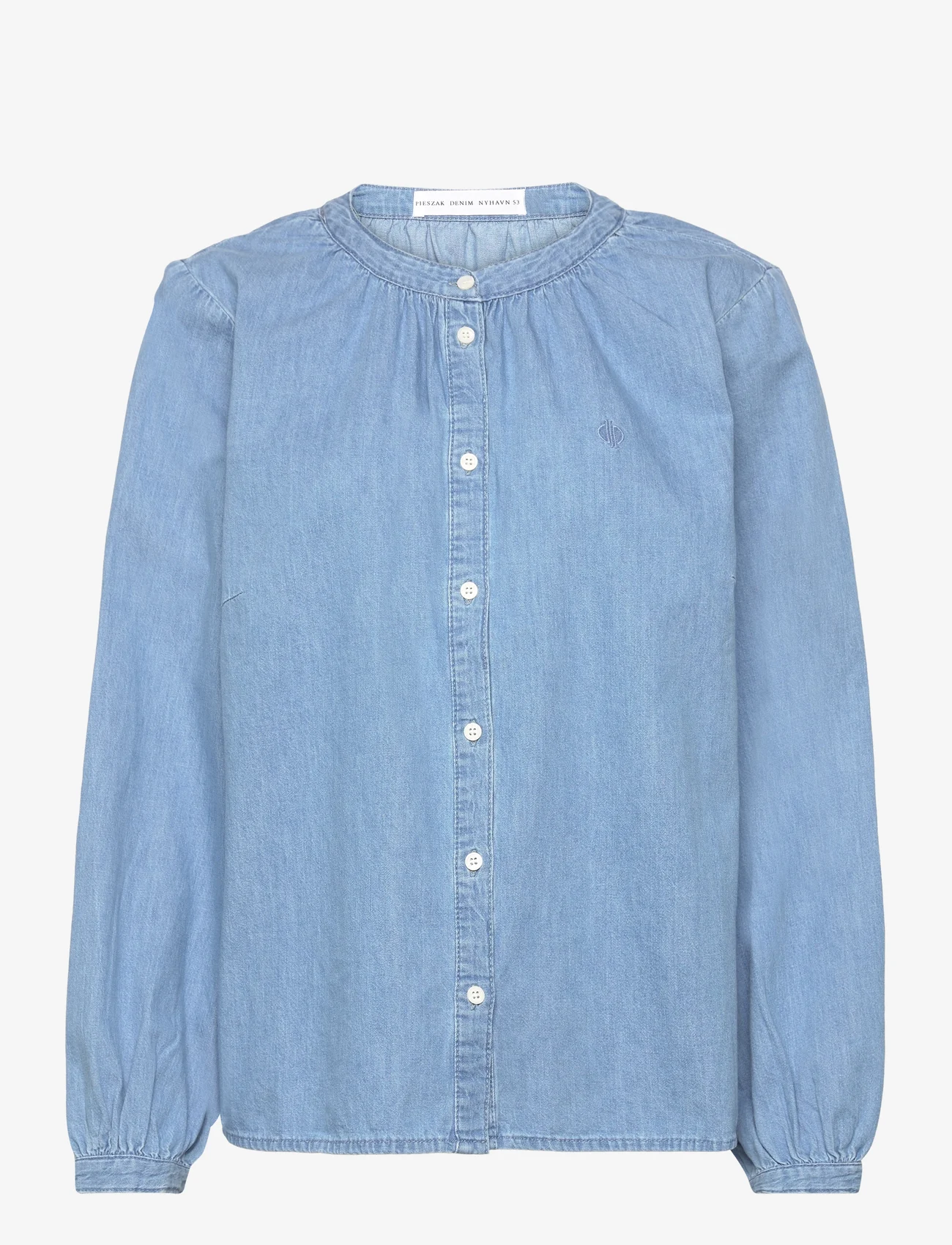 Pieszak - PD-Luna Denim Shirt - džinsa krekli - denim blue - 0