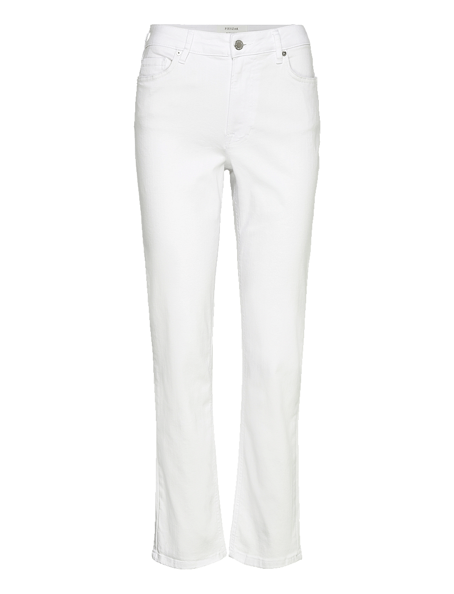 Pieszak - PD-Trisha Jeans White - straight jeans - white - 0