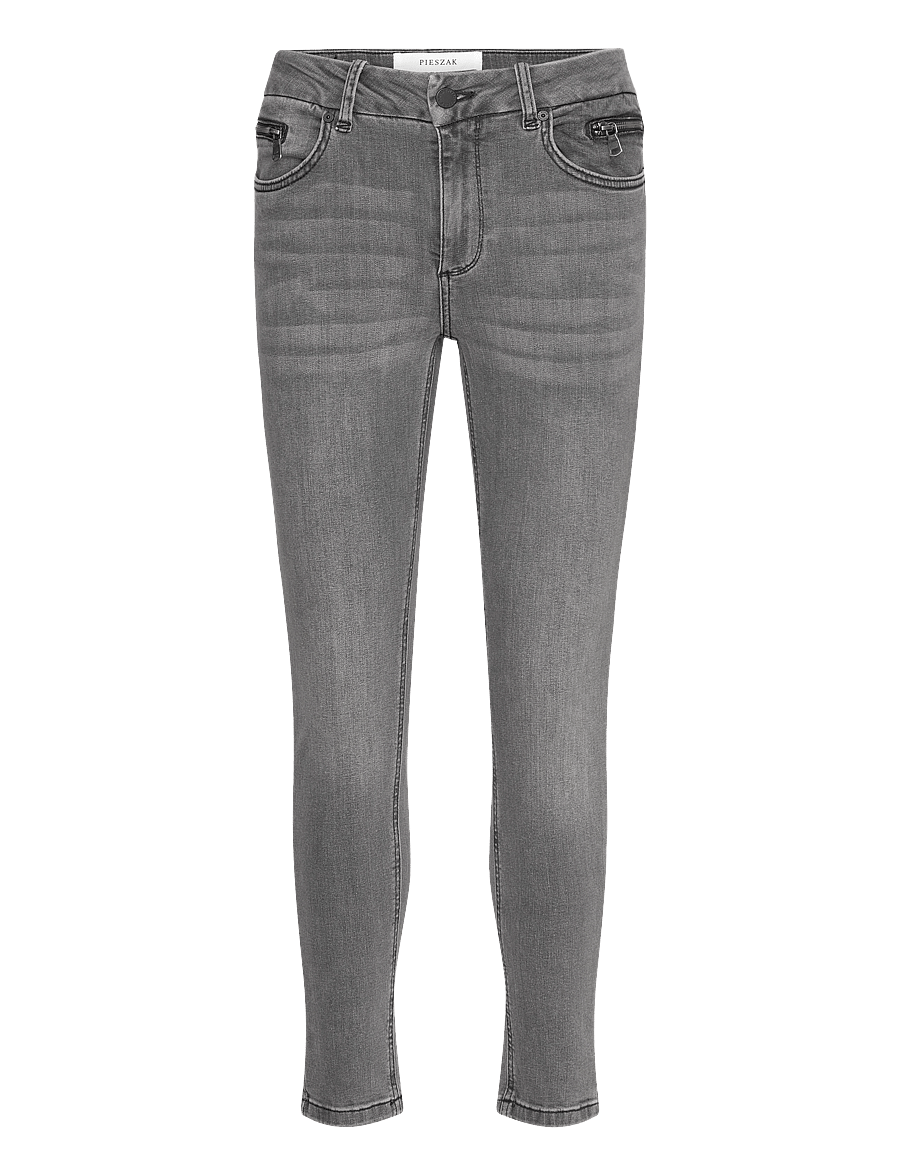 Pieszak - PD-Naomi Jeans Wash Awesome Grey - slim fit jeans - grey - 0