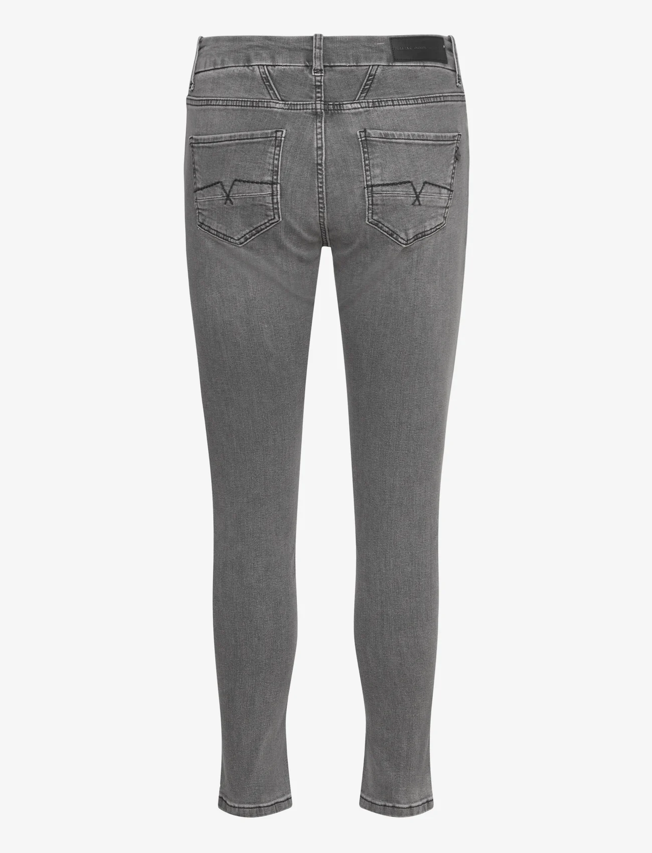 Pieszak - PD-Naomi Jeans Wash Awesome Grey - džinsa bikses ar tievām starām - grey - 1