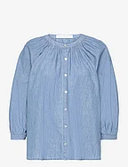 PD-Lola Lonnie Boheme Shirt Fine De - DENIM BLUE