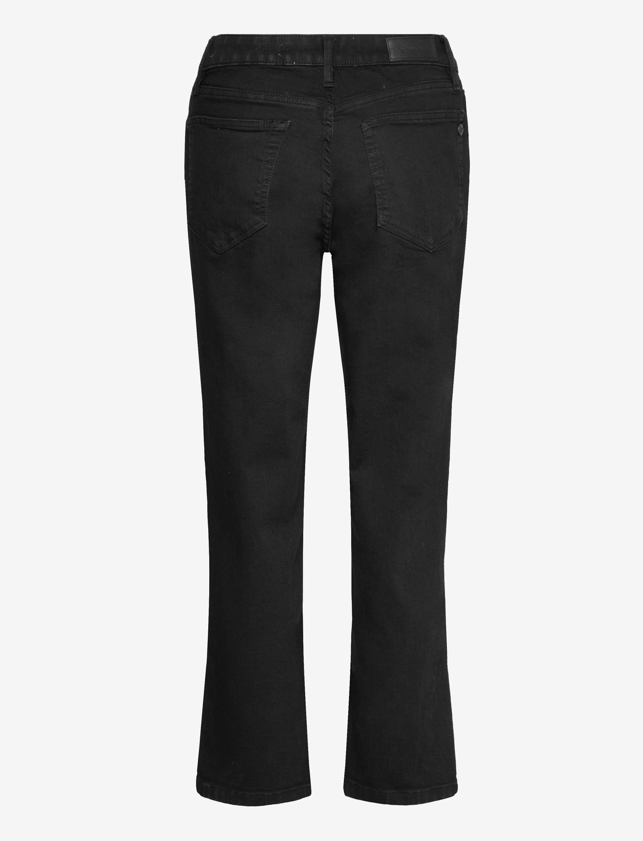 Pieszak - PD-Trisha Cropped Jeans Wash Suppor - straight jeans - black - 1