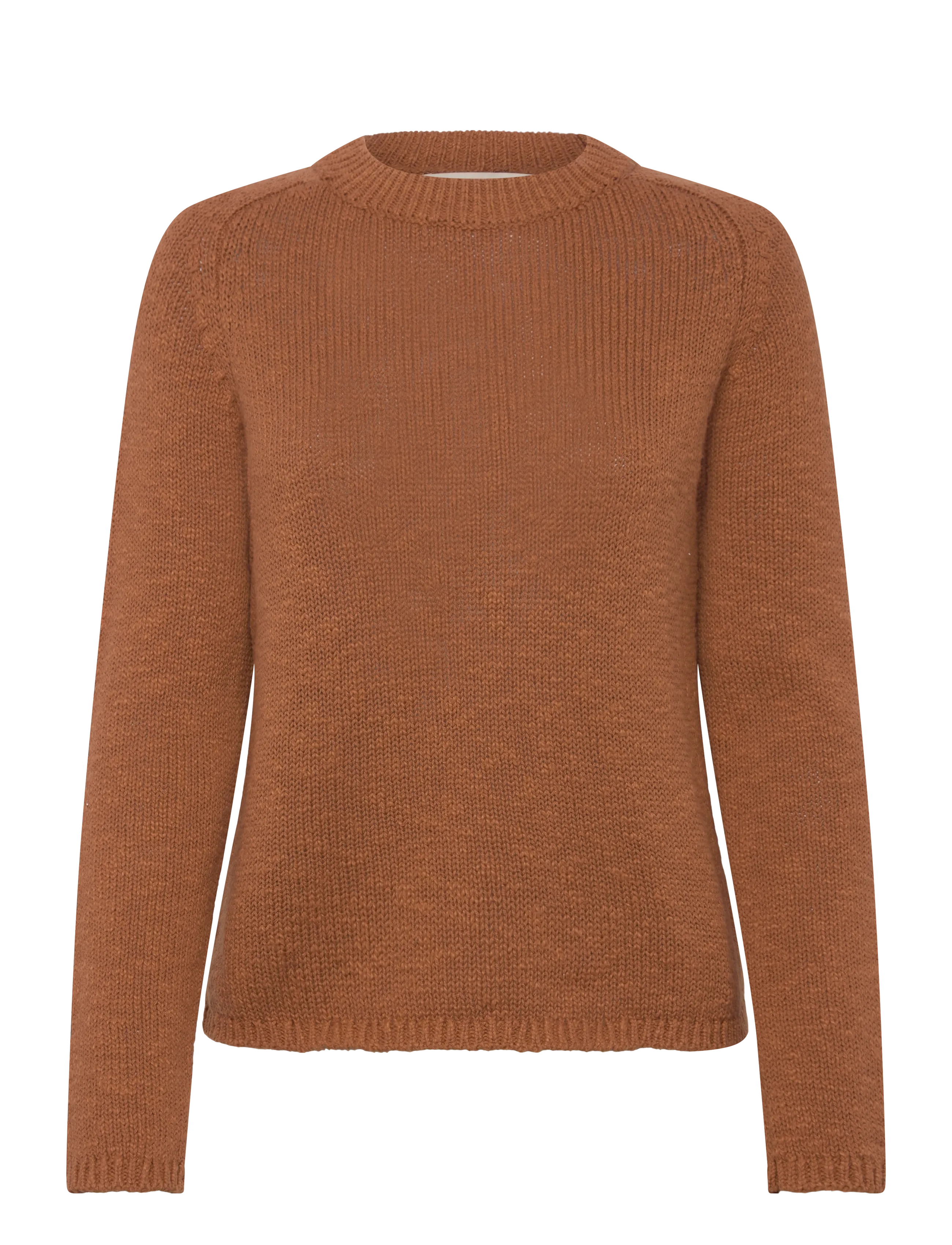 Pieszak PD-May Crewneck Knit - Stickat - COGNAC BROWN / brown