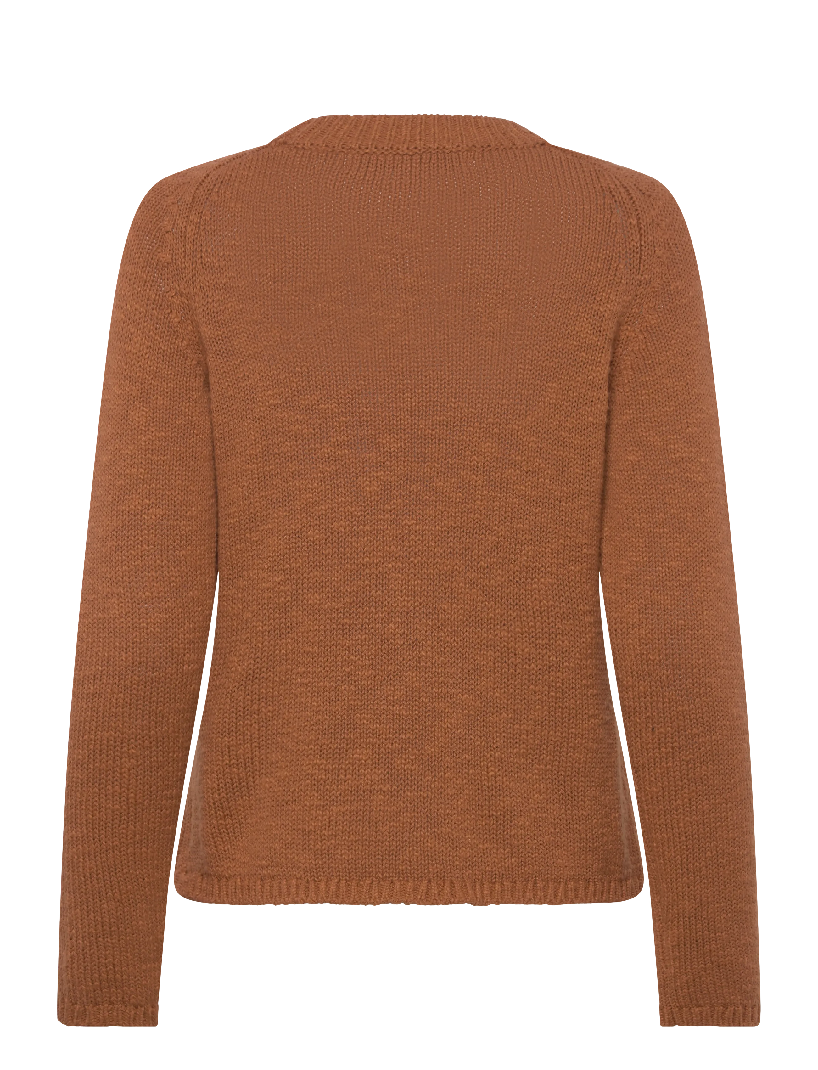 Pieszak - PD-May Crewneck Knit - trøjer - cognac brown - 1