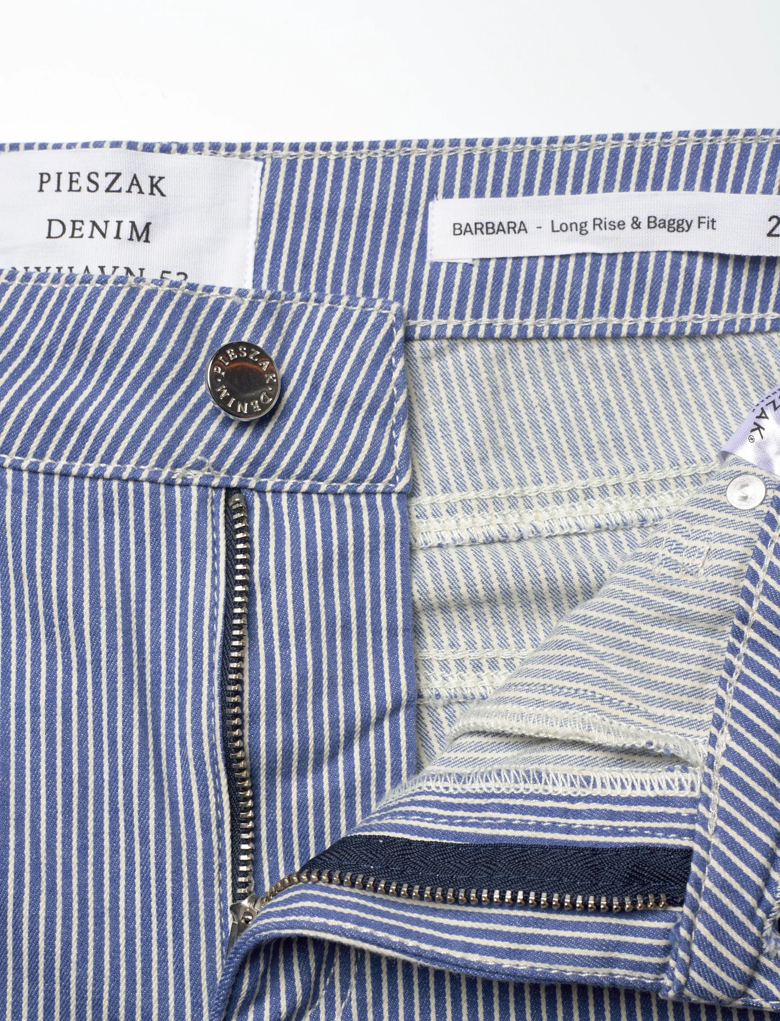 Pieszak - PD-Barbara Jeans Ocean Stripe - tapered jeans - striped - 3