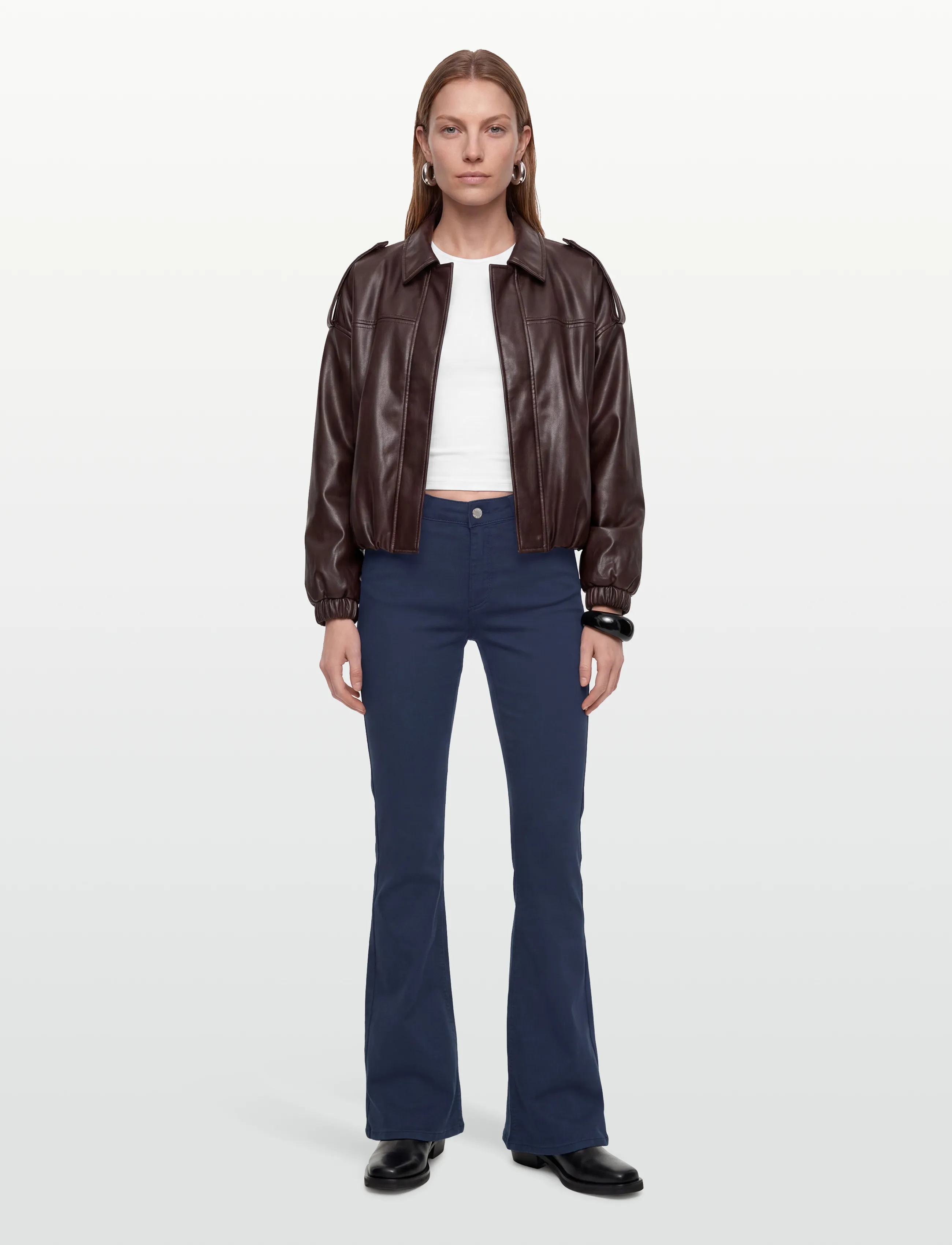Pieszak PD-Marija Jeans Colors - Kleidung - DARK SHADOW BLUE / navy
