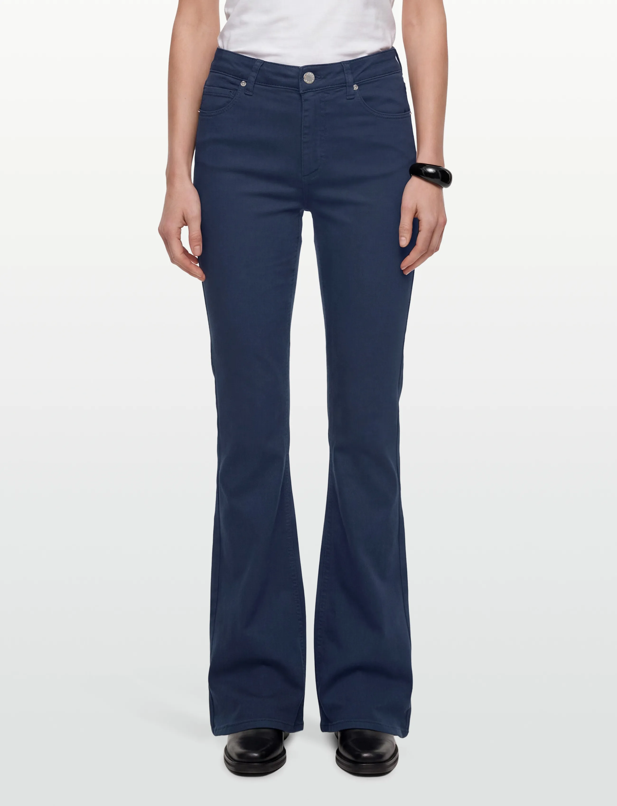 Pieszak - PD-Marija Jeans Colors - flared jeans - dark shadow blue - 3