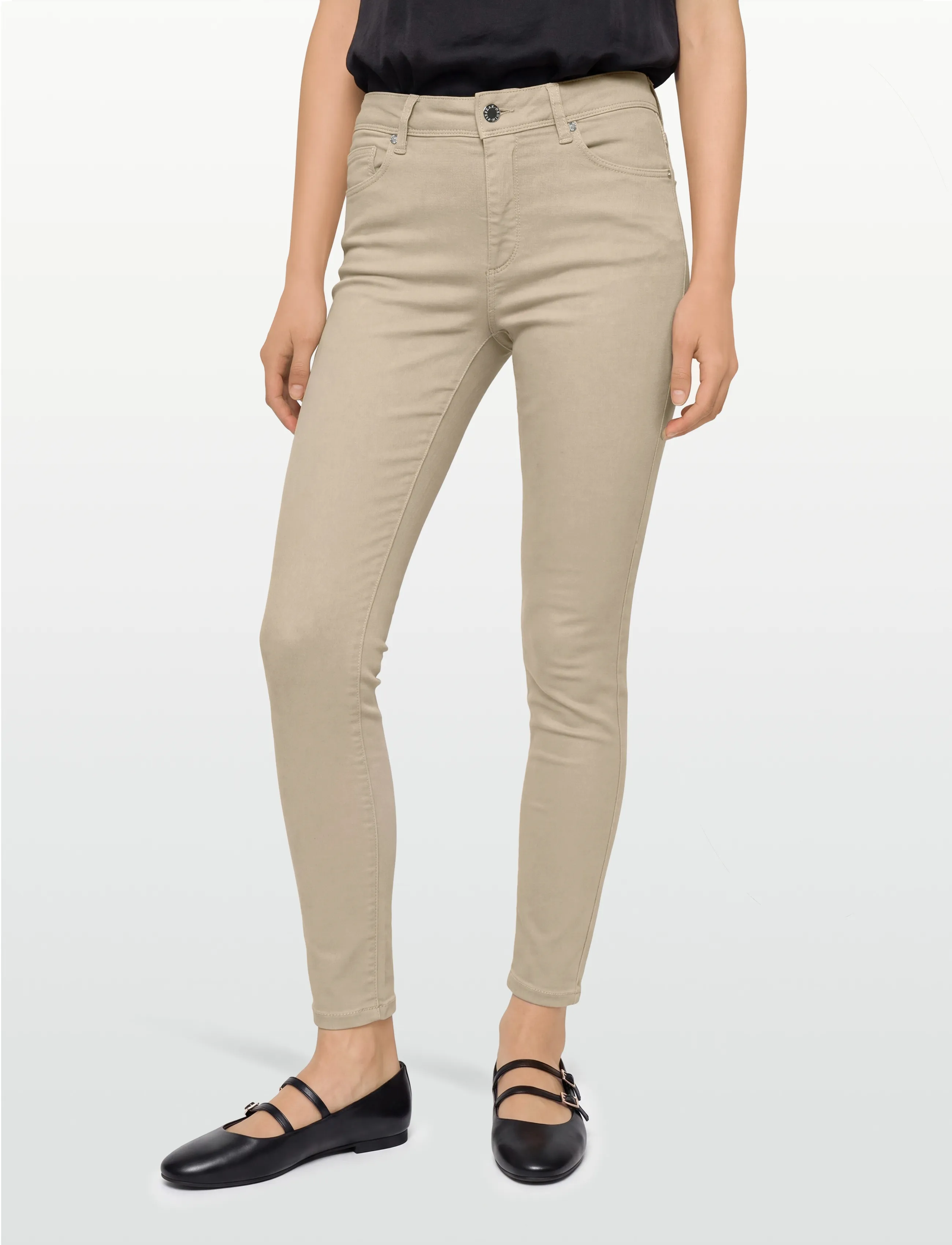 Pieszak - PD-Poline Jeans Colors - skinny jeans - chalk beige - 3