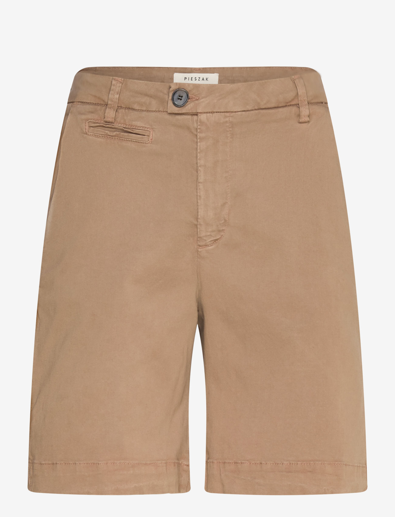 Pieszak - PD-Anika Support Long Shorts - chino-shorts - lead brown - 0