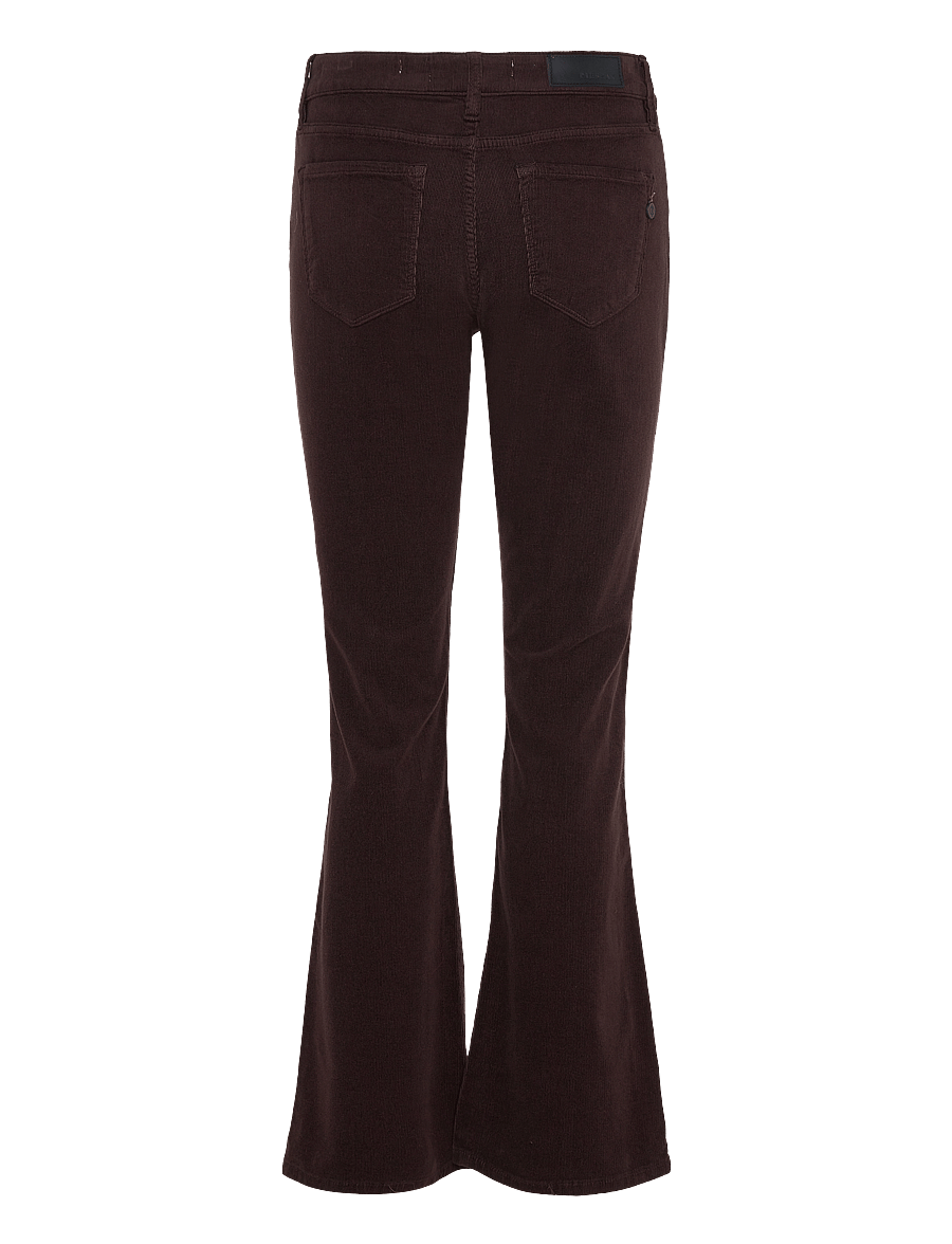 Pieszak - PD-Marija Jeans Baby Cord - utsvängda jeans - black coffee - 1
