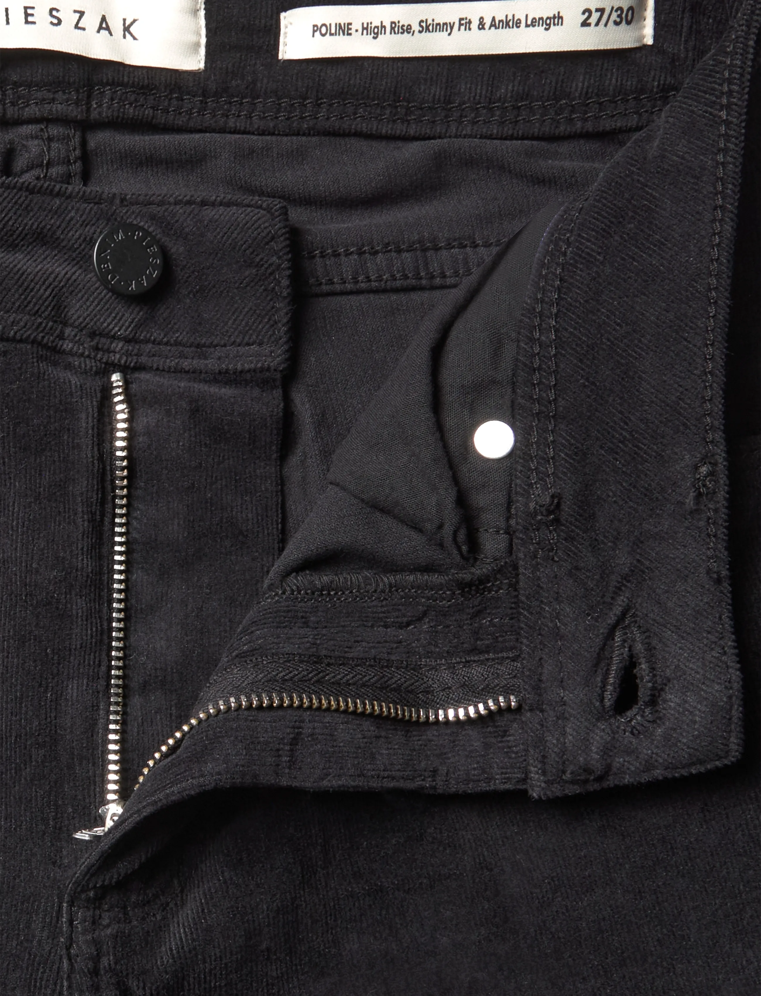 Pieszak - PD-Poline Jeans Baby Cord - liibuvad teksad - black - 3