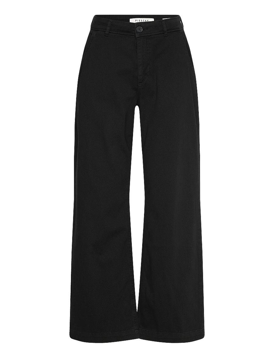 Pieszak - PD-Birkin Classic Pant - raka byxor - black - 0