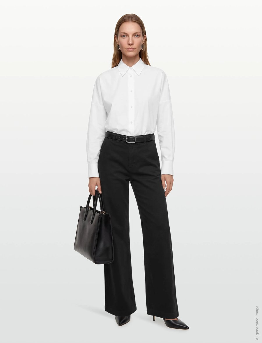 Pieszak - PD-Birkin Classic Pant - suorat housut - black - 0