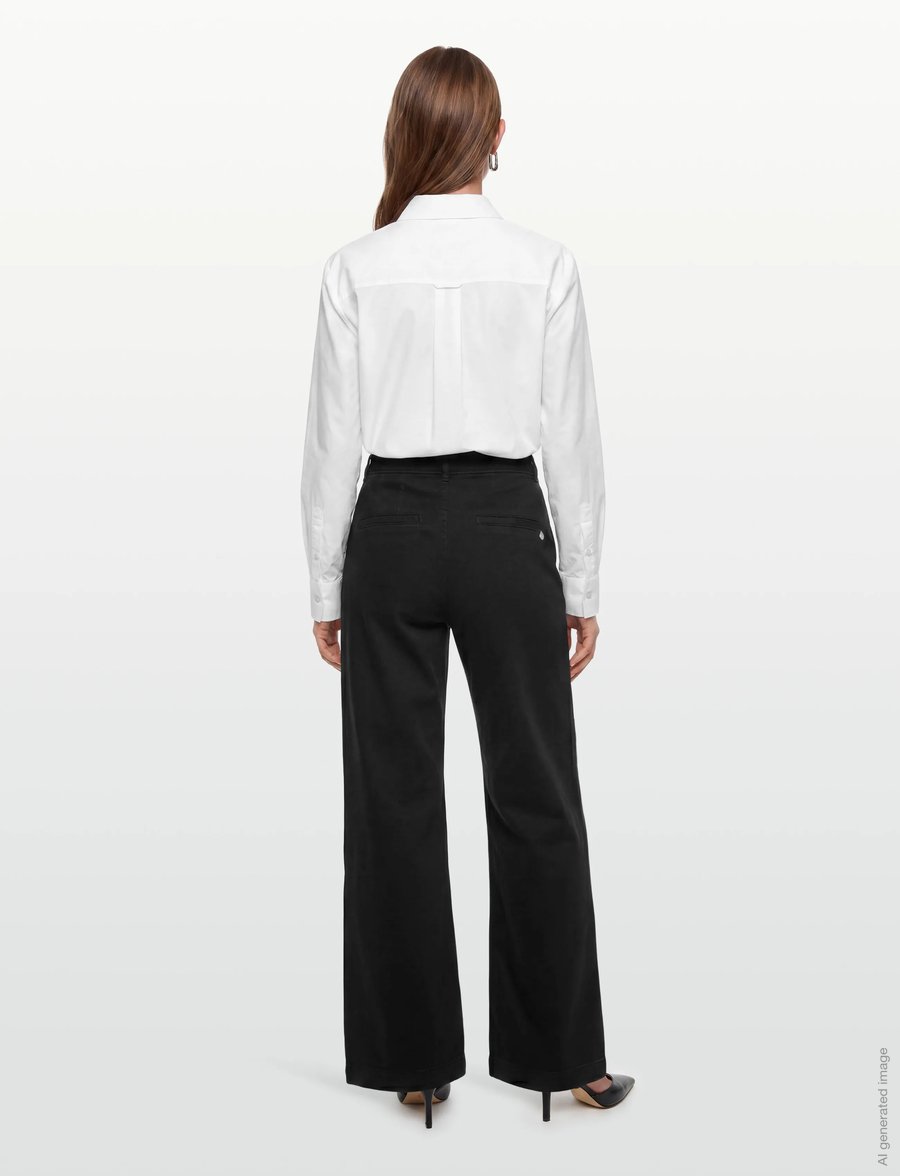 Pieszak - PD-Birkin Classic Pant - suorat housut - black - 4