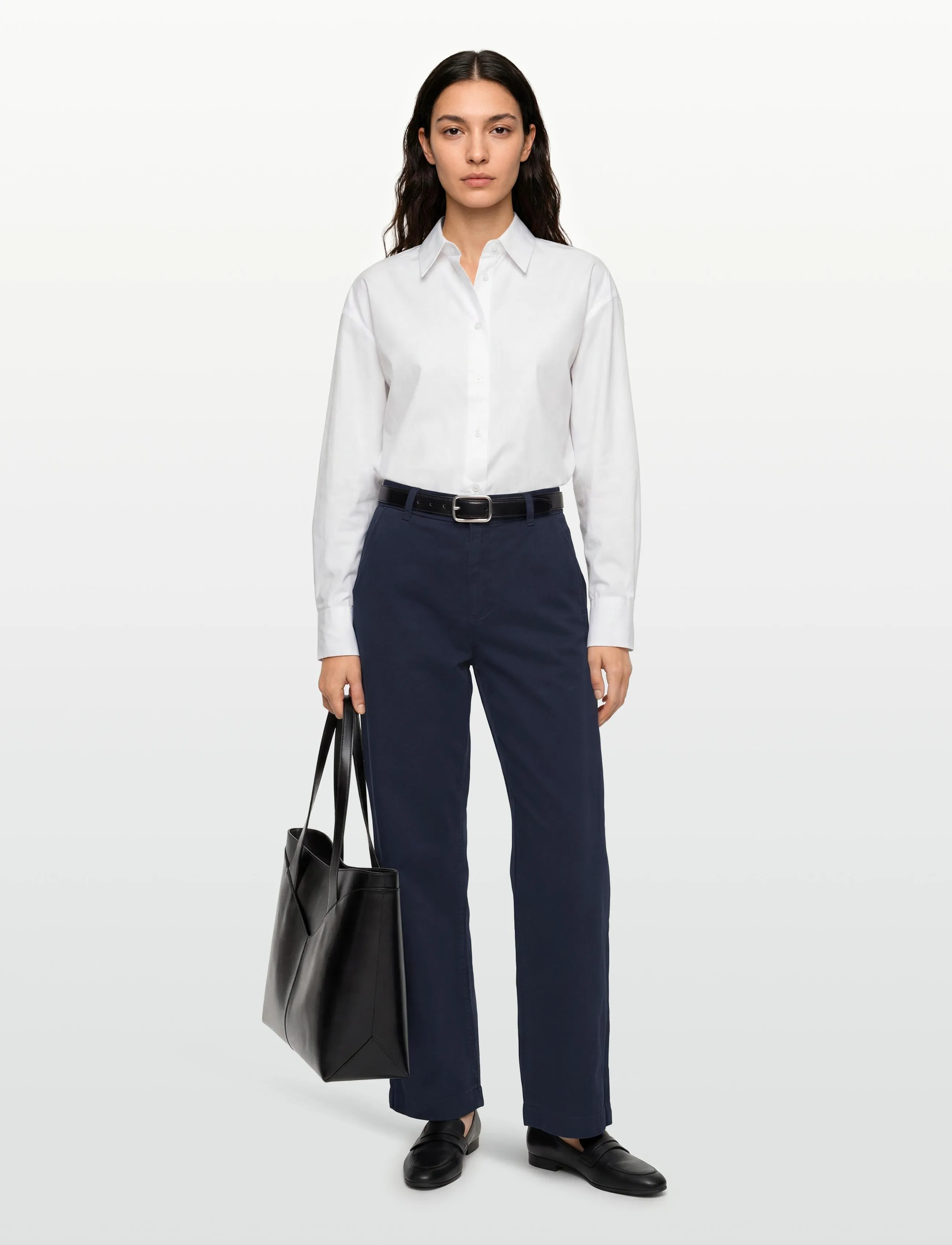 Pieszak - PD-Birkin Classic Pant - straight leg trousers - deep navy blue - 0