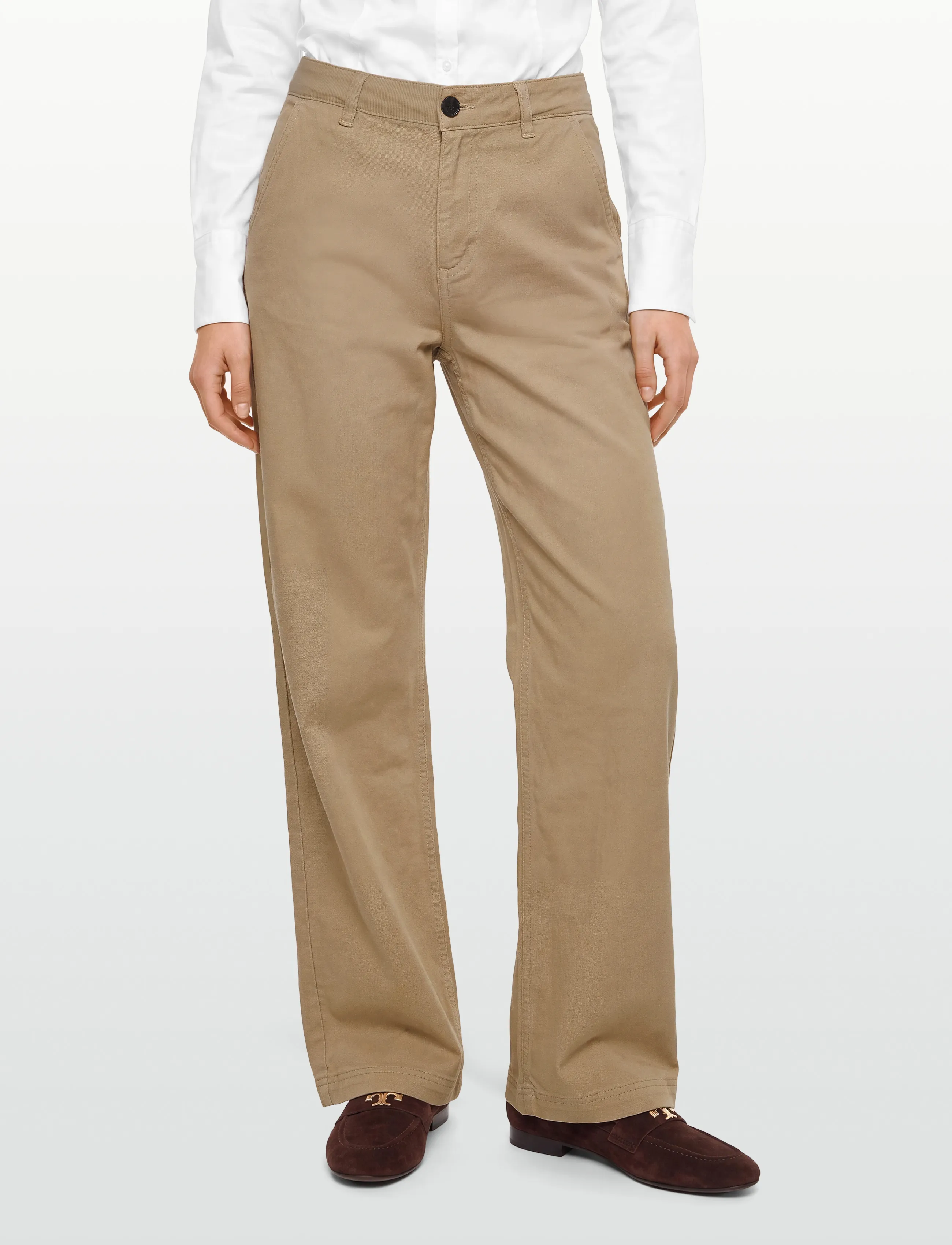 Pieszak - PD-Birkin Classic Pant - bukser med lige ben - lead brown - 3