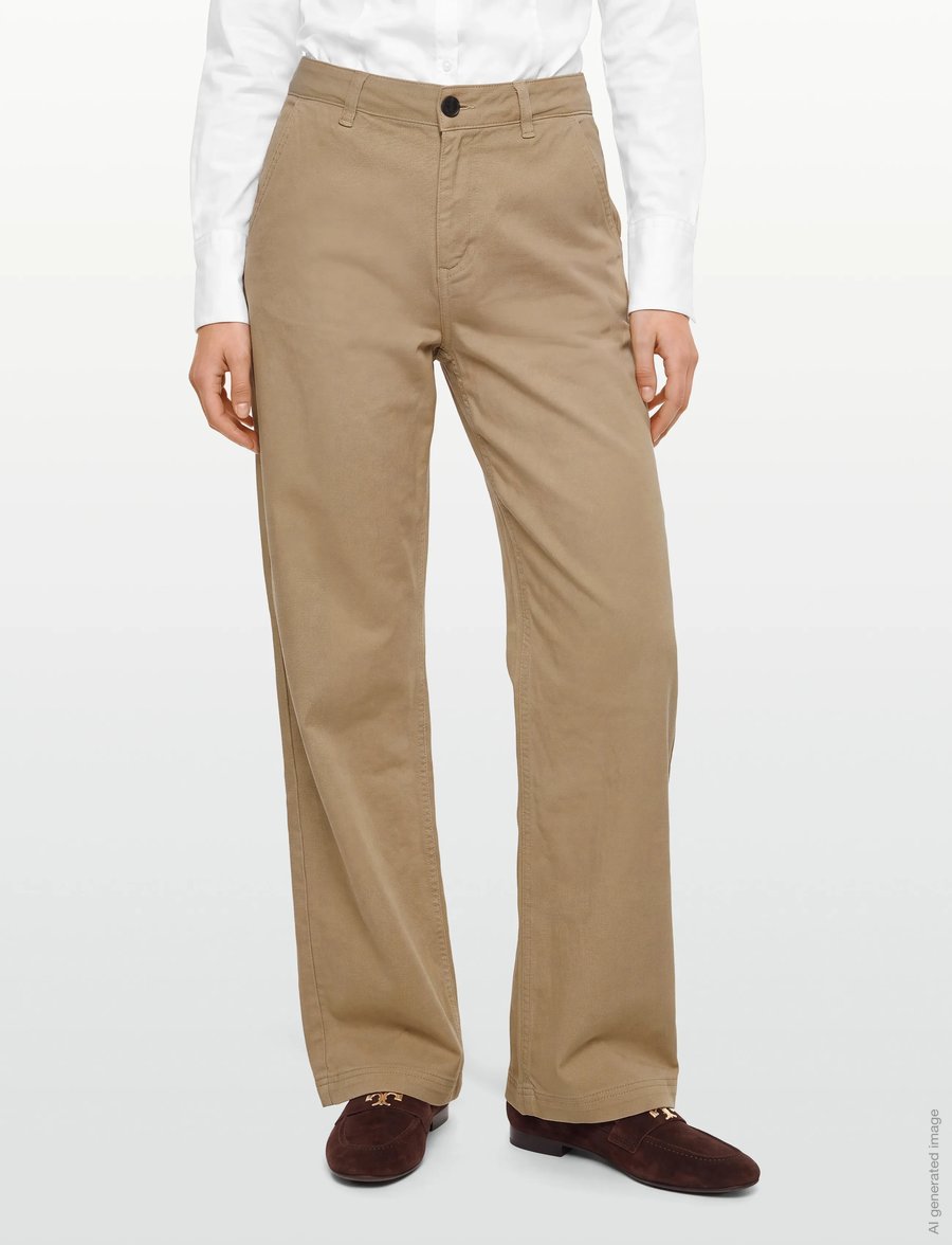 Pieszak - PD-Birkin Classic Pant - bukser med lige ben - lead brown - 3