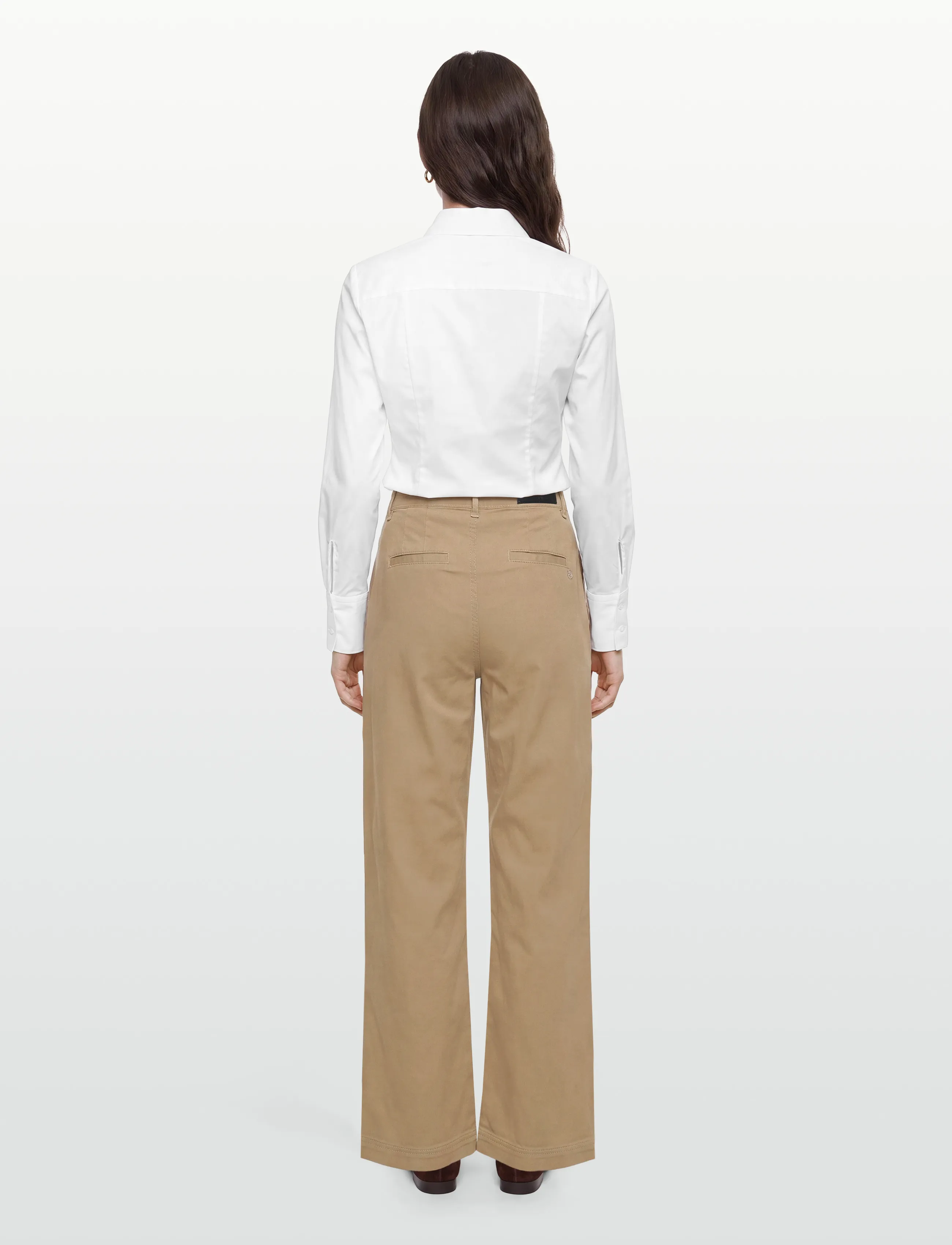Pieszak - PD-Birkin Classic Pant - bukser med lige ben - lead brown - 4