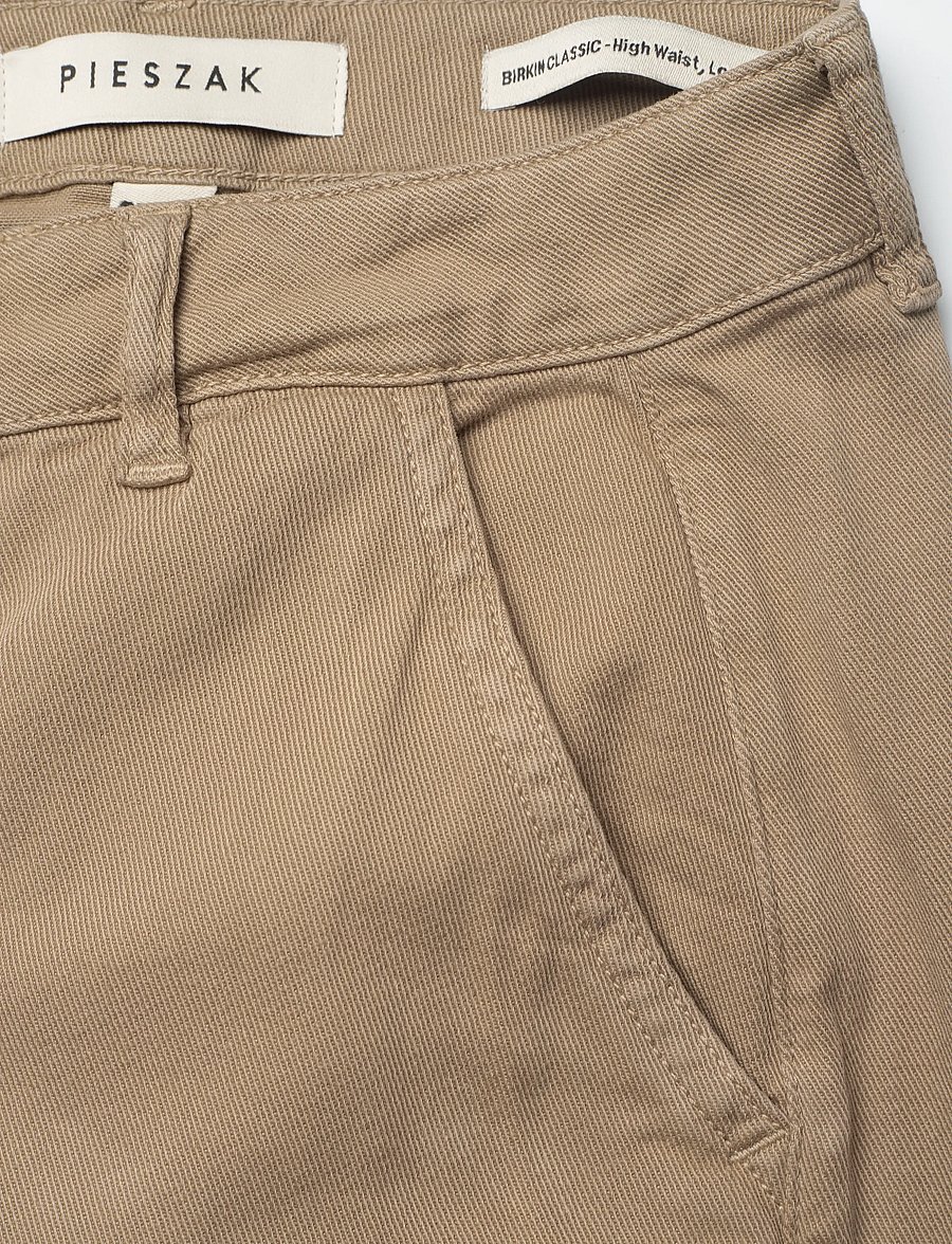 Pieszak - PD-Birkin Classic Pant - bukser med lige ben - lead brown - 2