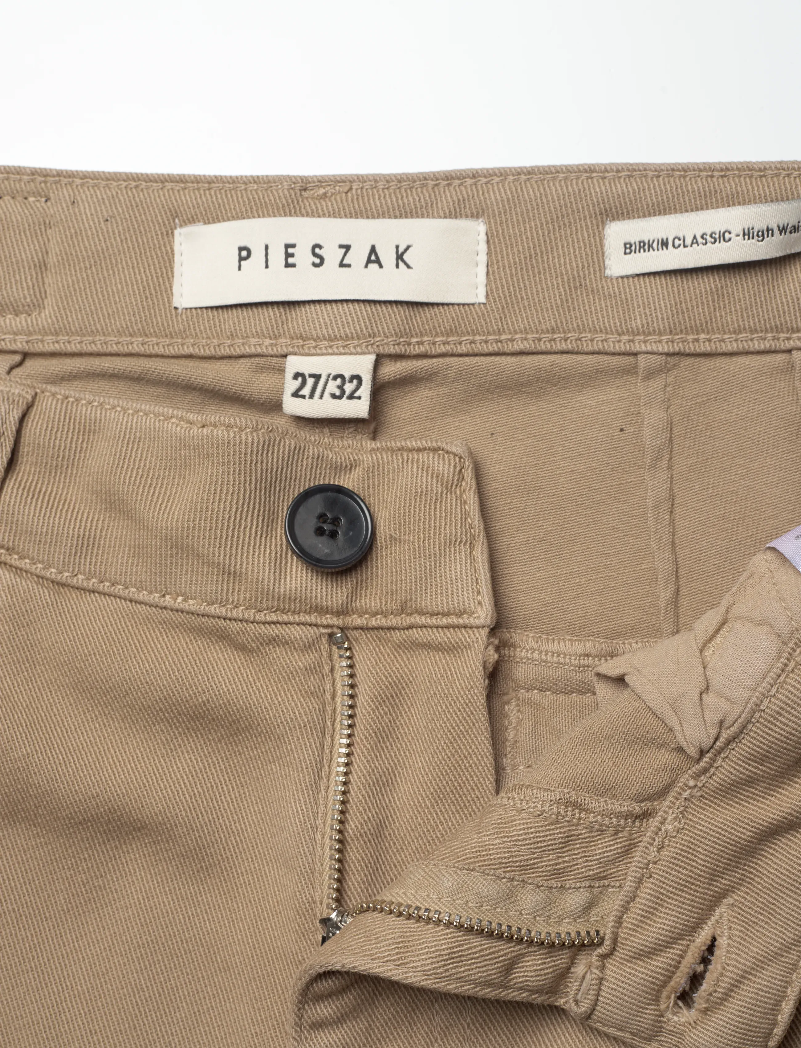 Pieszak - PD-Birkin Classic Pant - straight leg hosen - lead brown - 3