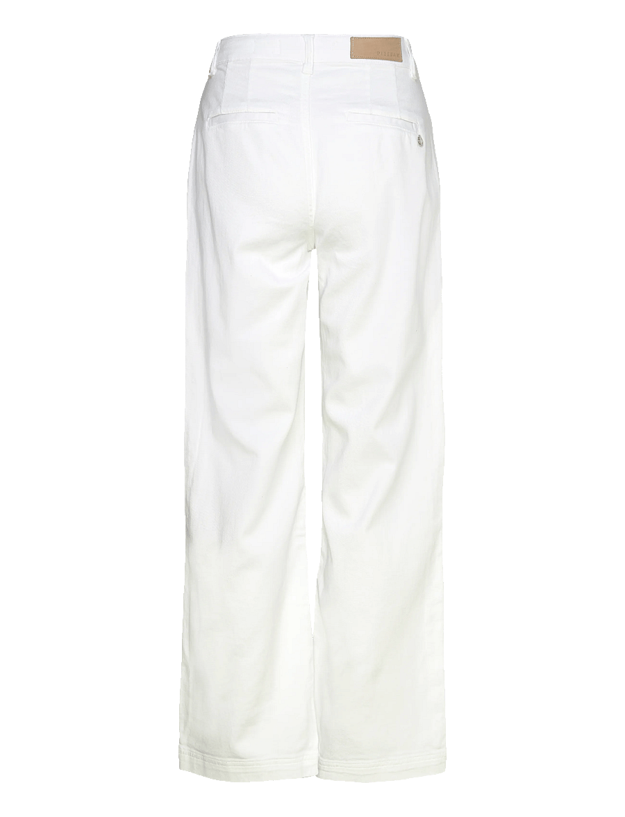 Pieszak - PD-Birkin Classic Pant - hose mit geradem bein - optical white - 1