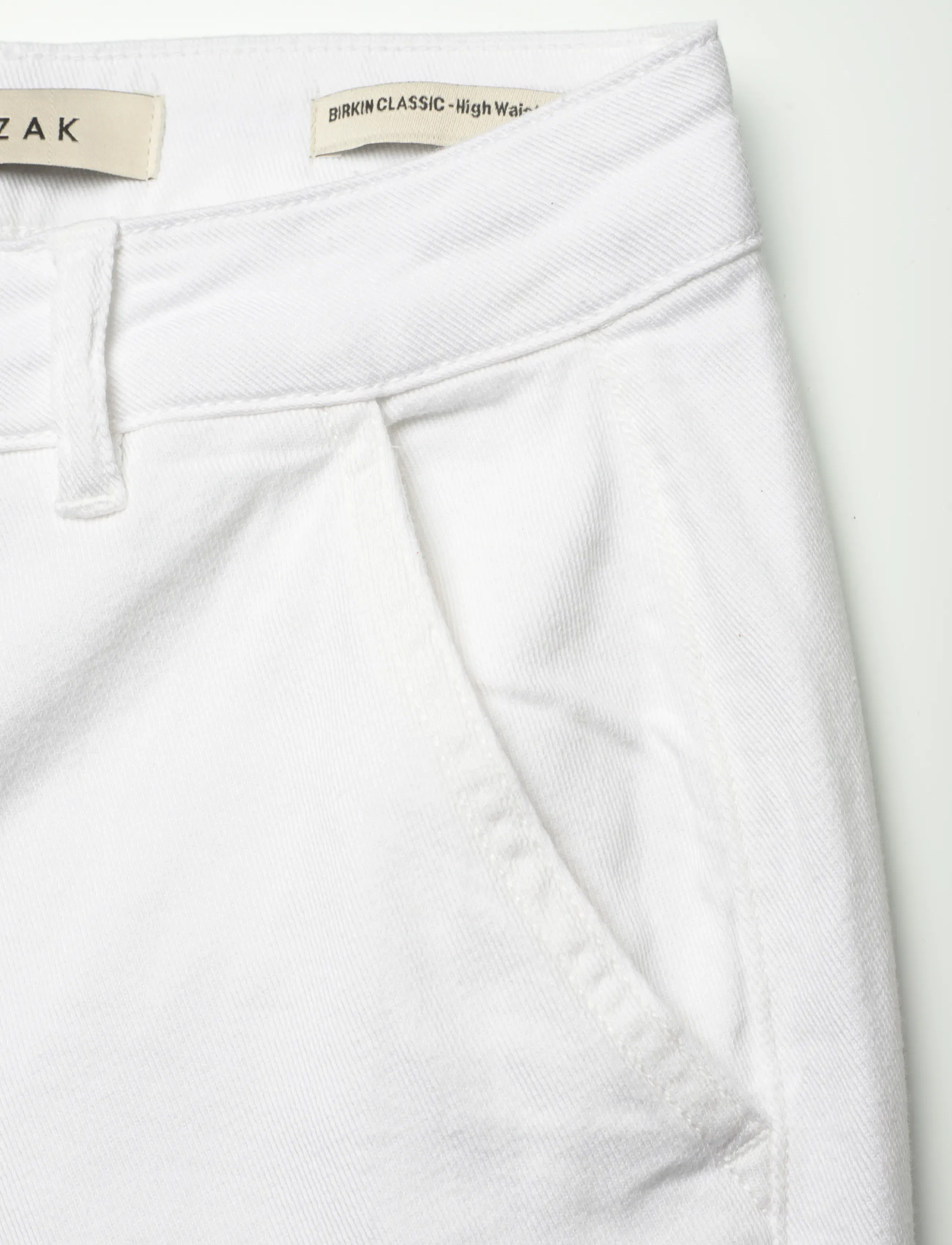 Pieszak - PD-Birkin Classic Pant - hose mit geradem bein - optical white - 2