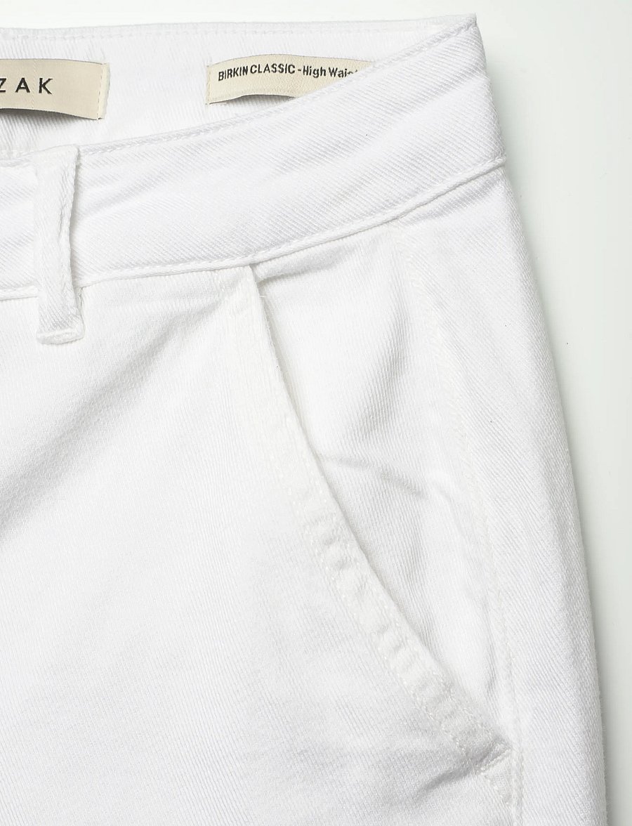Pieszak - PD-Birkin Classic Pant - hose mit geradem bein - optical white - 2
