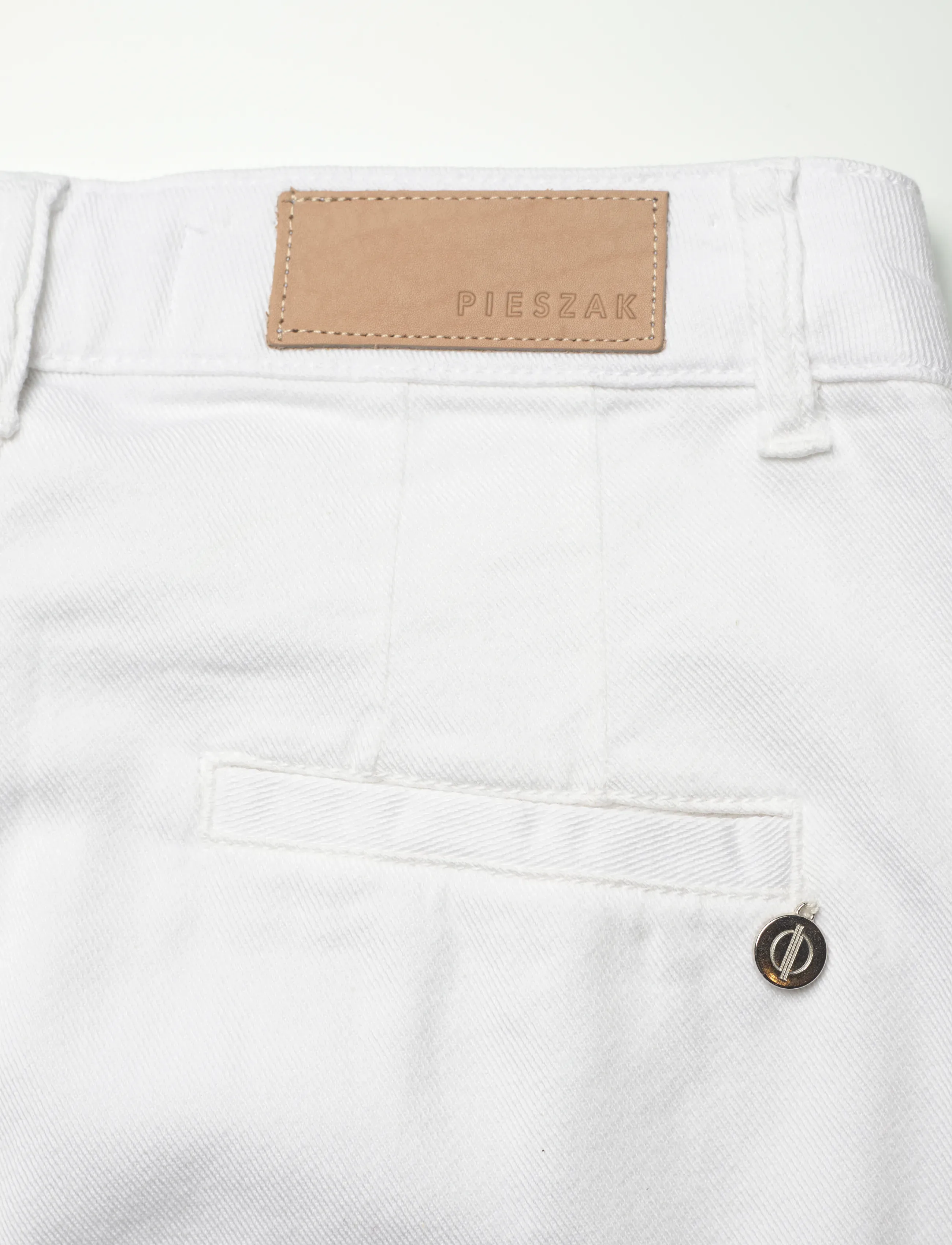 Pieszak - PD-Birkin Classic Pant - hose mit geradem bein - optical white - 4