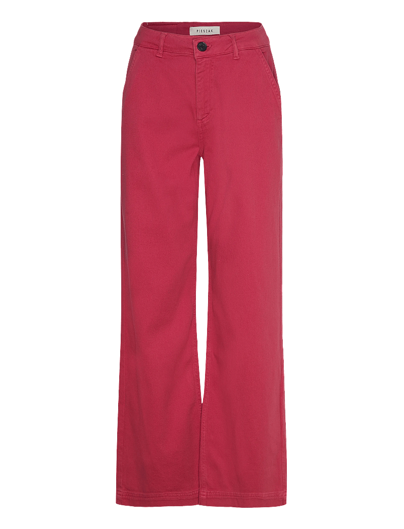 Pieszak - PD-Birkin Classic Pant - straight leg hosen - red ribbon - 0