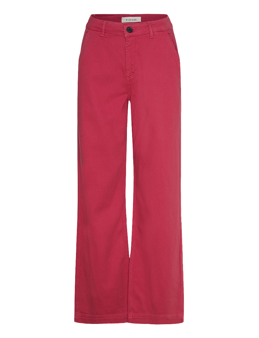 Pieszak - PD-Birkin Classic Pant - raka byxor - red ribbon - 0