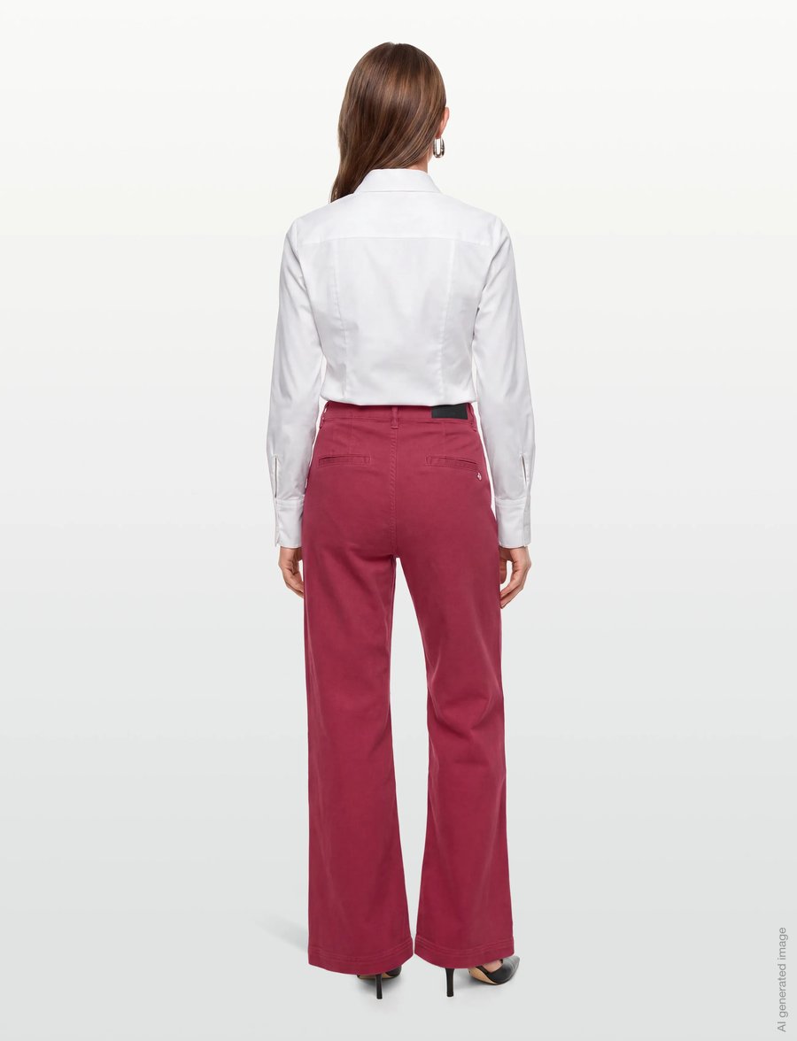 Pieszak - PD-Birkin Classic Pant - hose mit geradem bein - red ribbon - 4