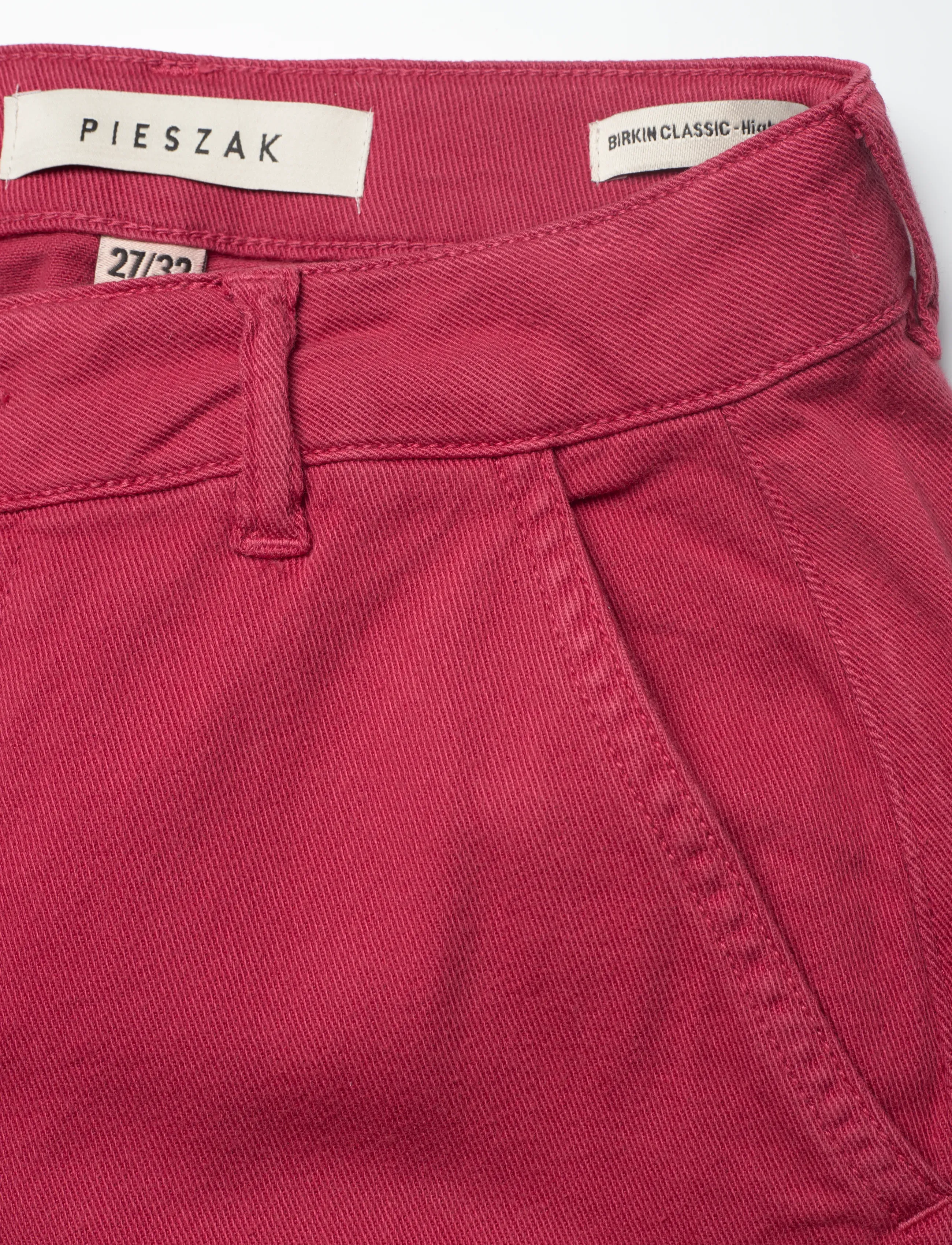 Pieszak - PD-Birkin Classic Pant - raka byxor - red ribbon - 2