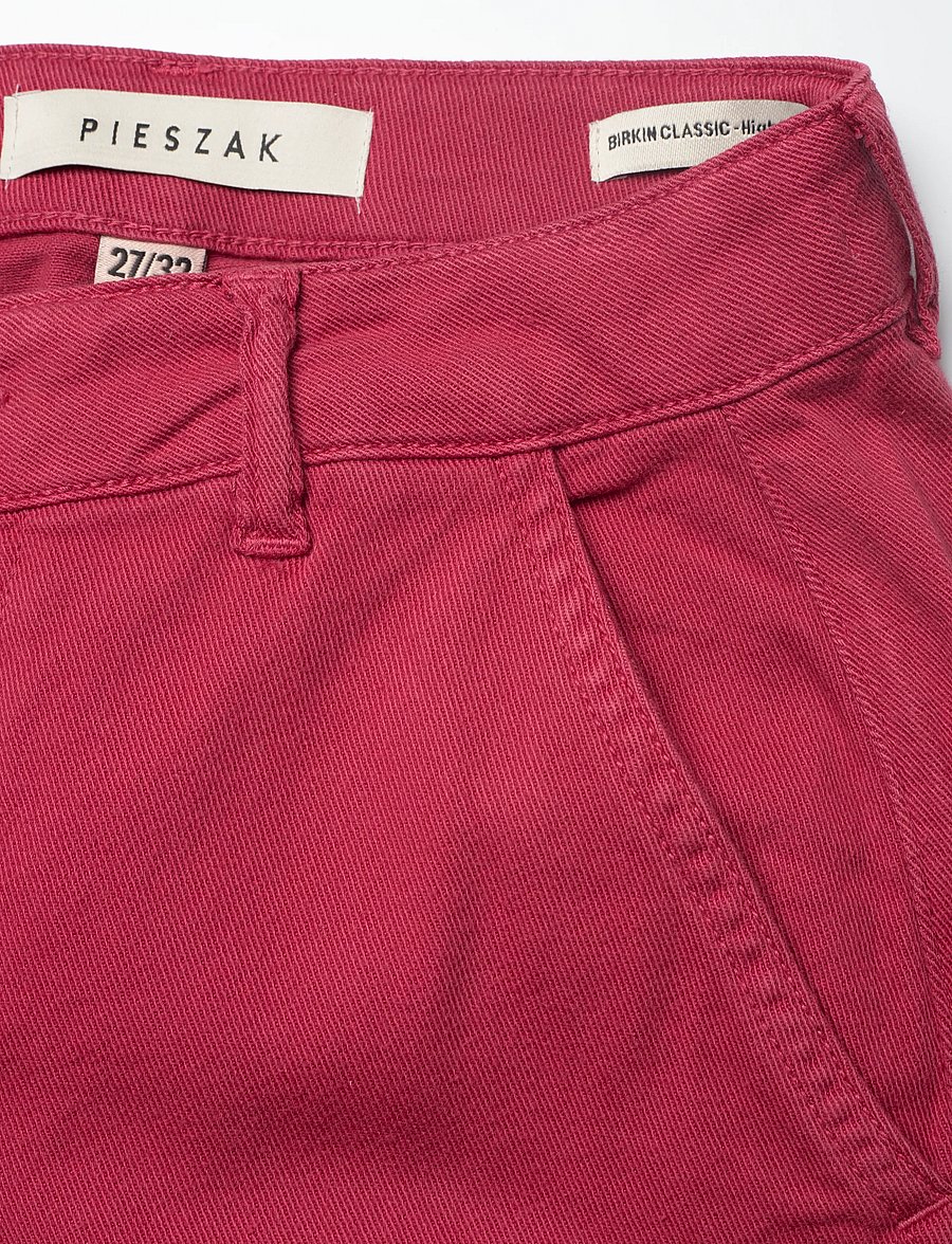 Pieszak - PD-Birkin Classic Pant - raka byxor - red ribbon - 2