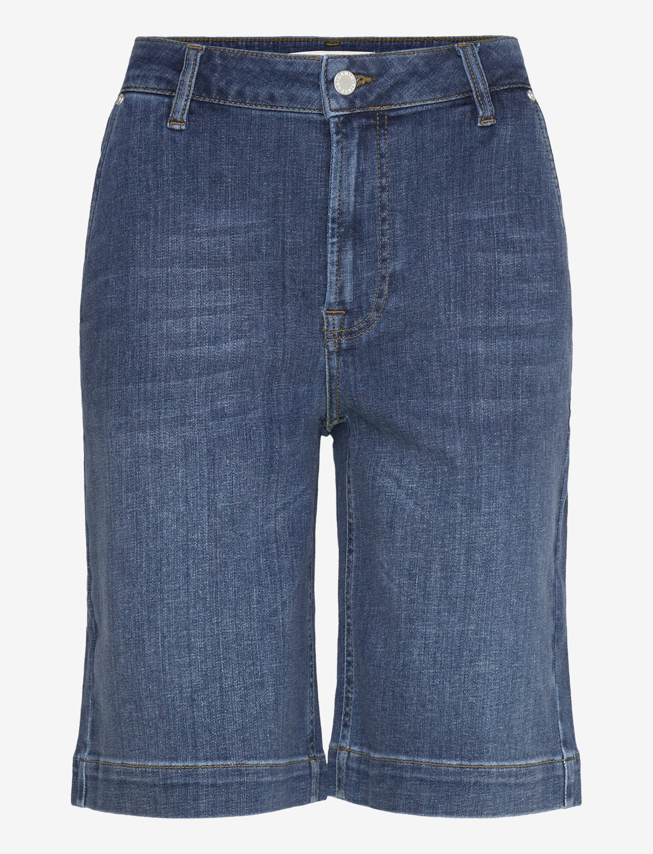 Pieszak - PD-Gilly French Shorts Wash Washing - jorts - denim blue - 0