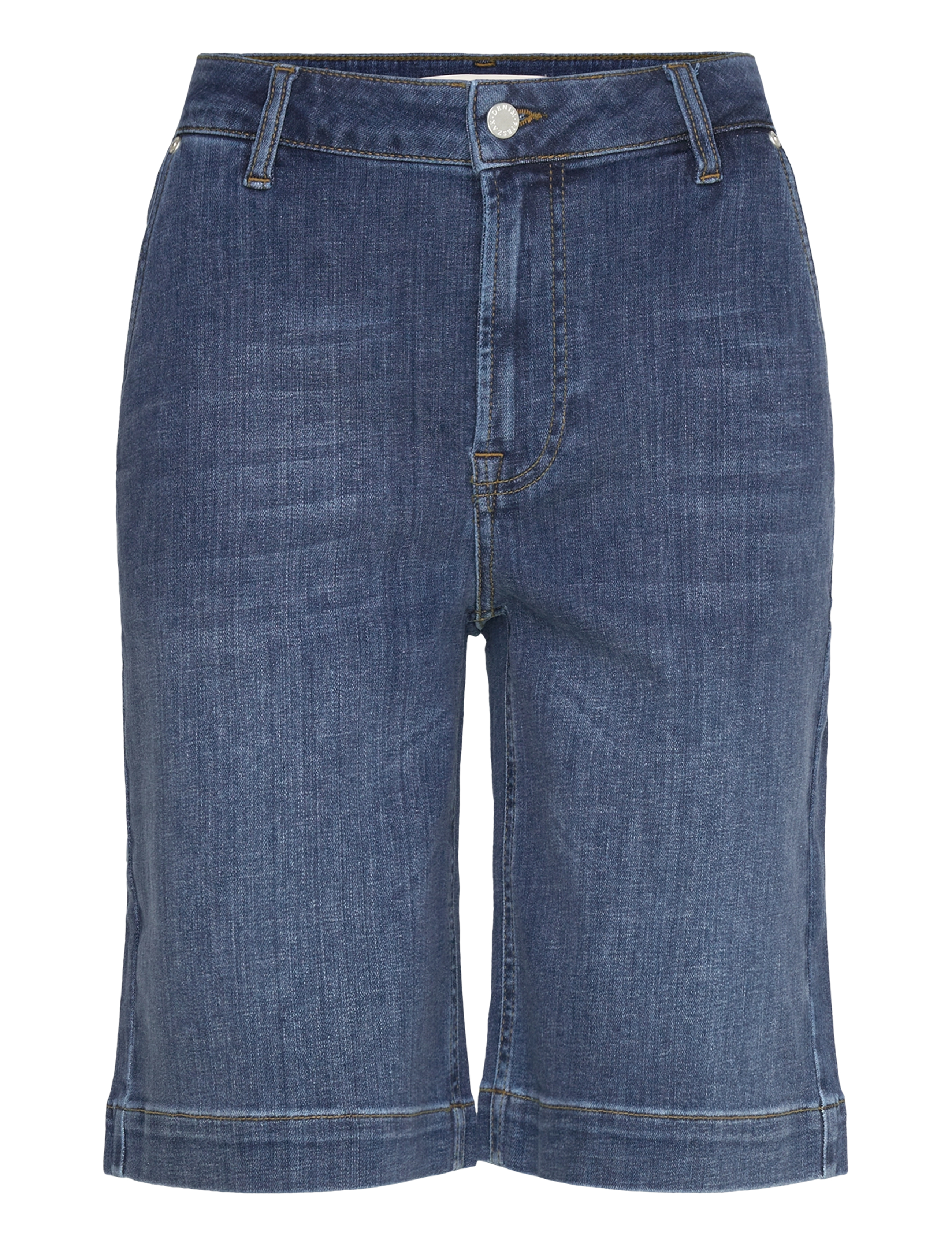 PD-Gilly French Shorts Wash Washing - DENIM BLUE