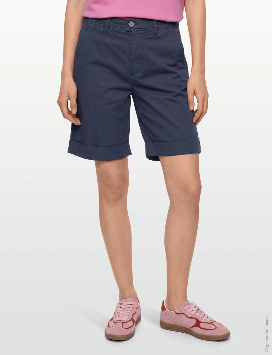 Pieszak - PD-Birkin Weekend Shorts - chino shorts - dark shadow blue - 3