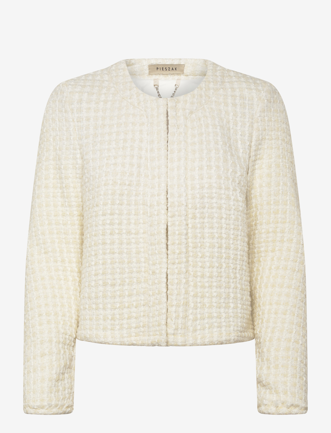 Pieszak - PD-Aya Boucle Jacket - overtøj - white pearl - 0